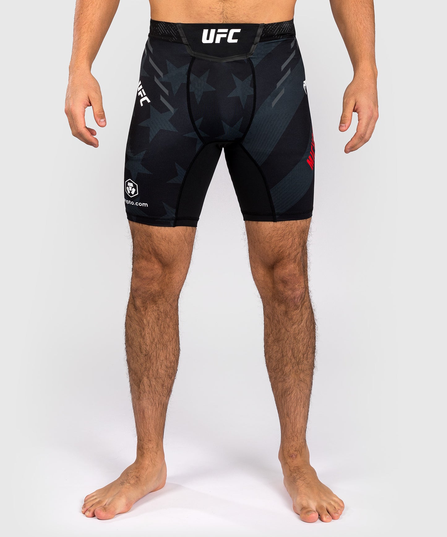 UFC Unrivaled by Venum Michael Chandler Pantalones Cortos de Vale Tudo para Hombres - Negro