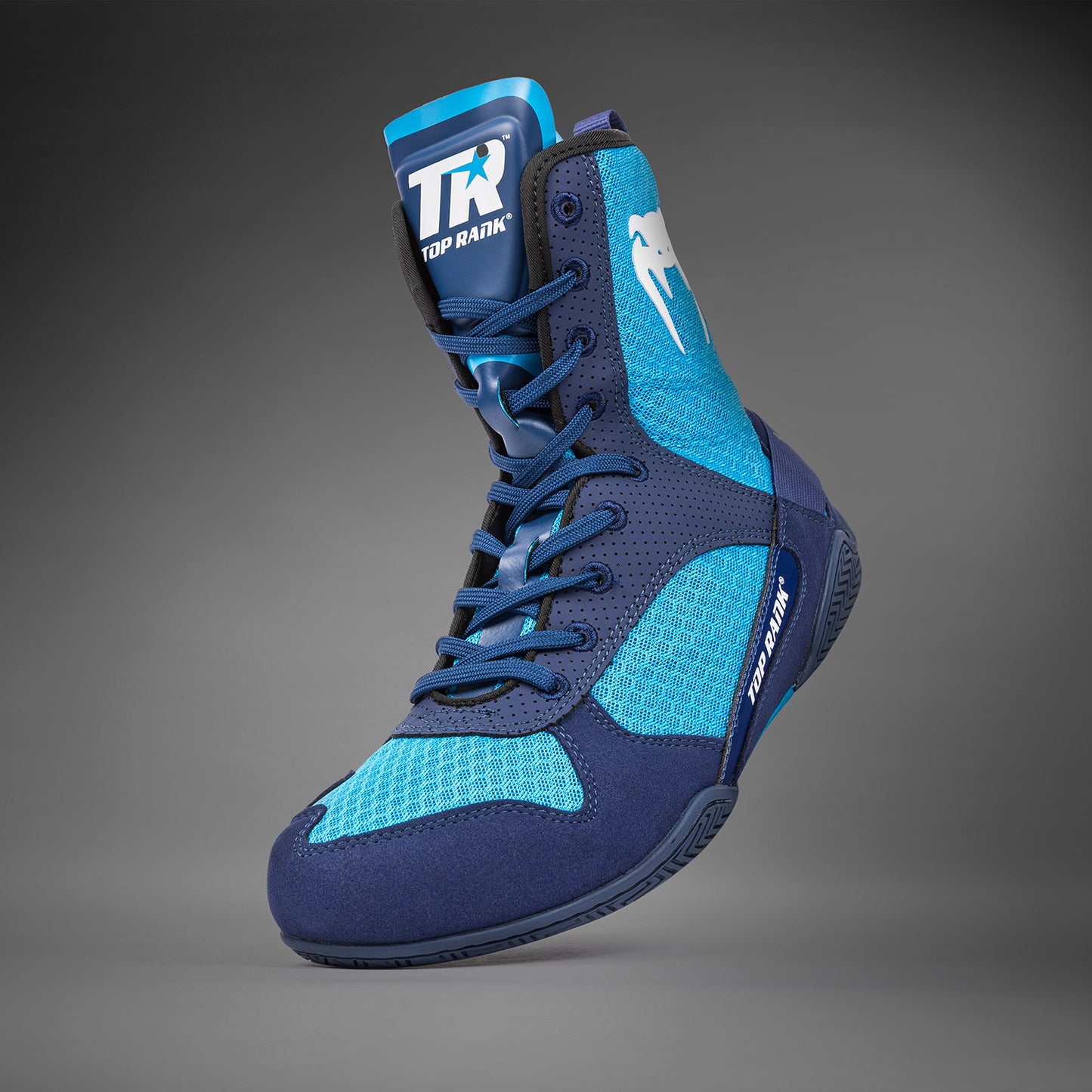 Venum x Top Rank Original Zapatillas de Boxeo - Azul Real