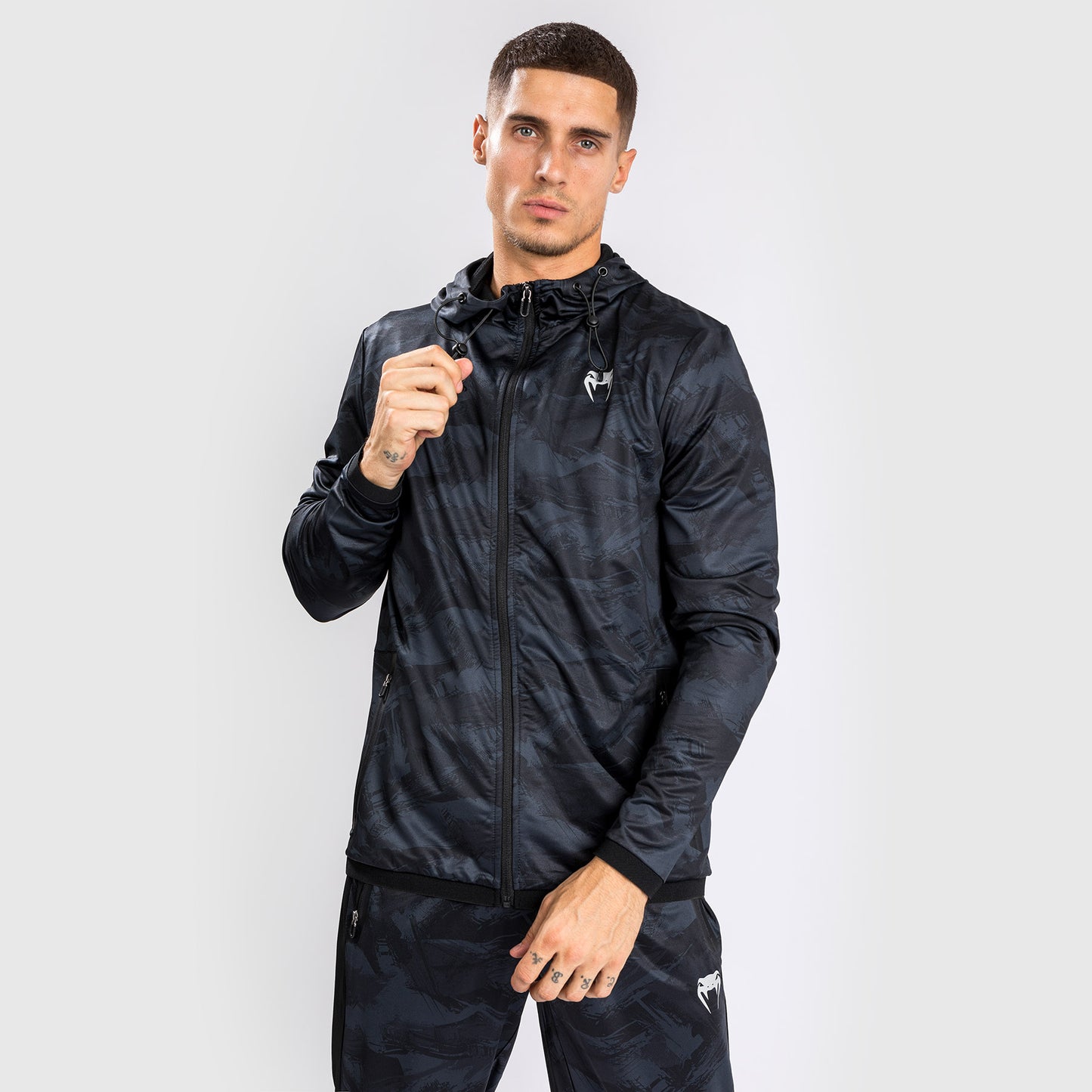 Sudadera Con Capucha Venum Electron 3.0 Dry Tech - Negro