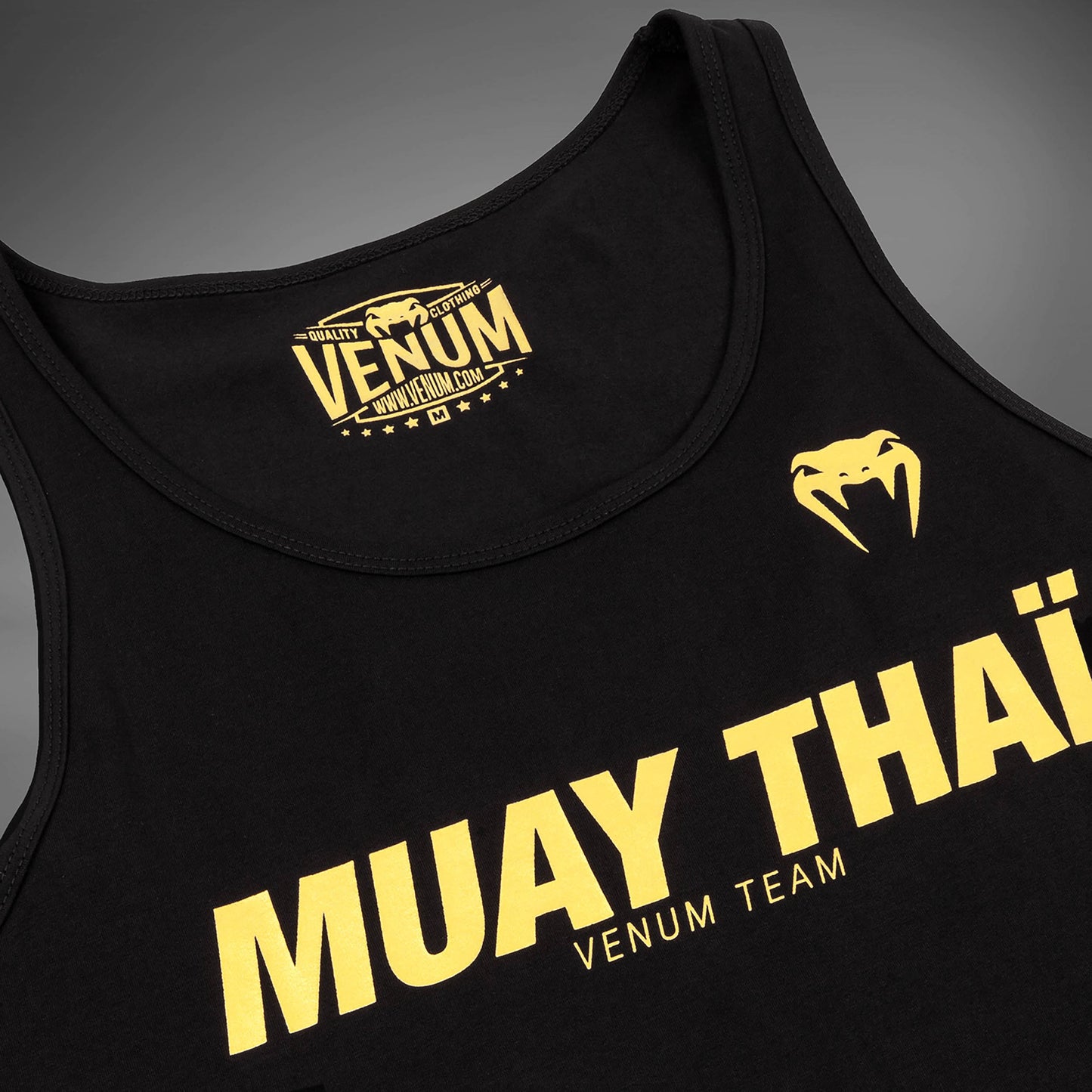 Venum Muay Thai VT Camiseta de tirantes - Negro/Dorado