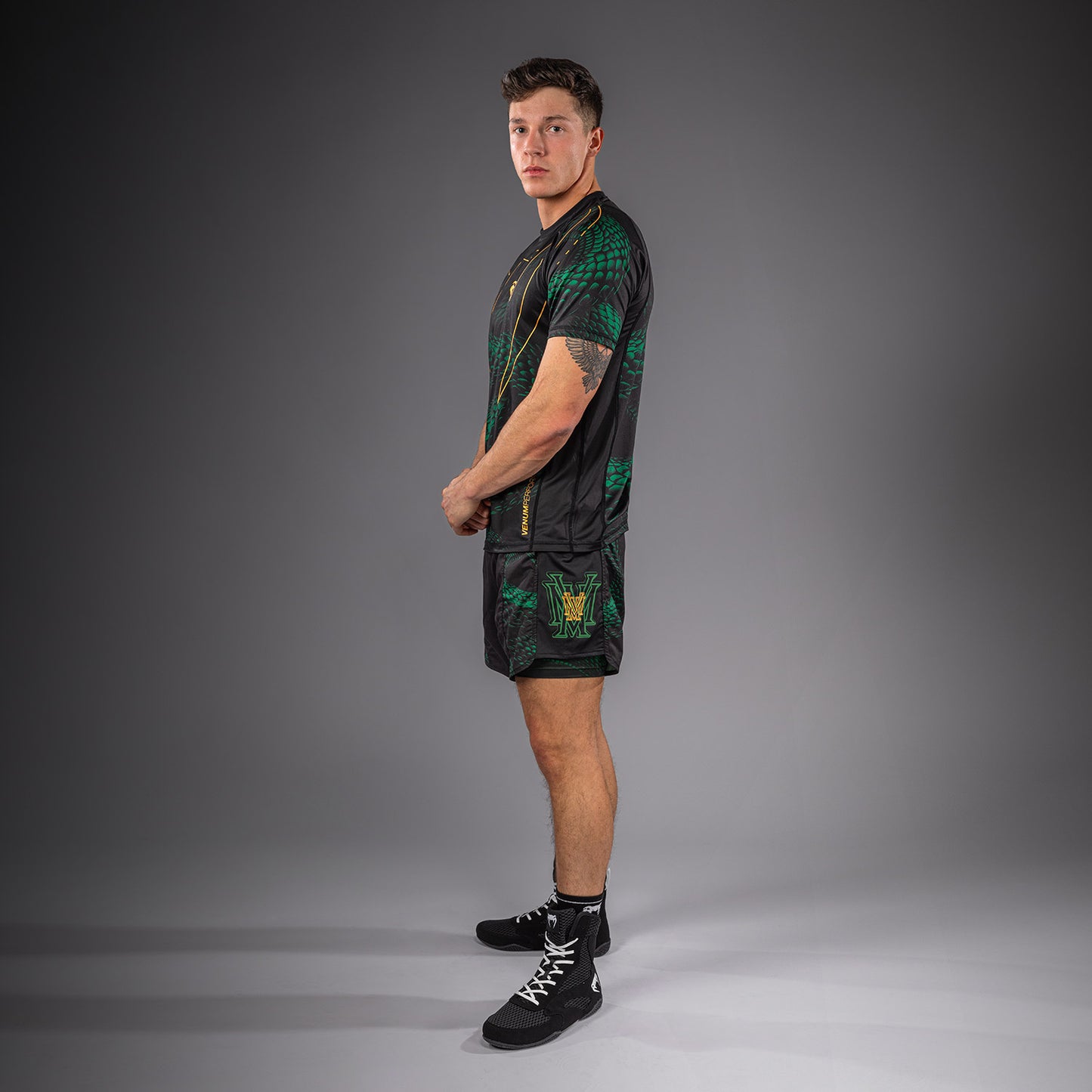 Venum Matupa Camiseta Dry Tech - Negro/Verde/Oro
