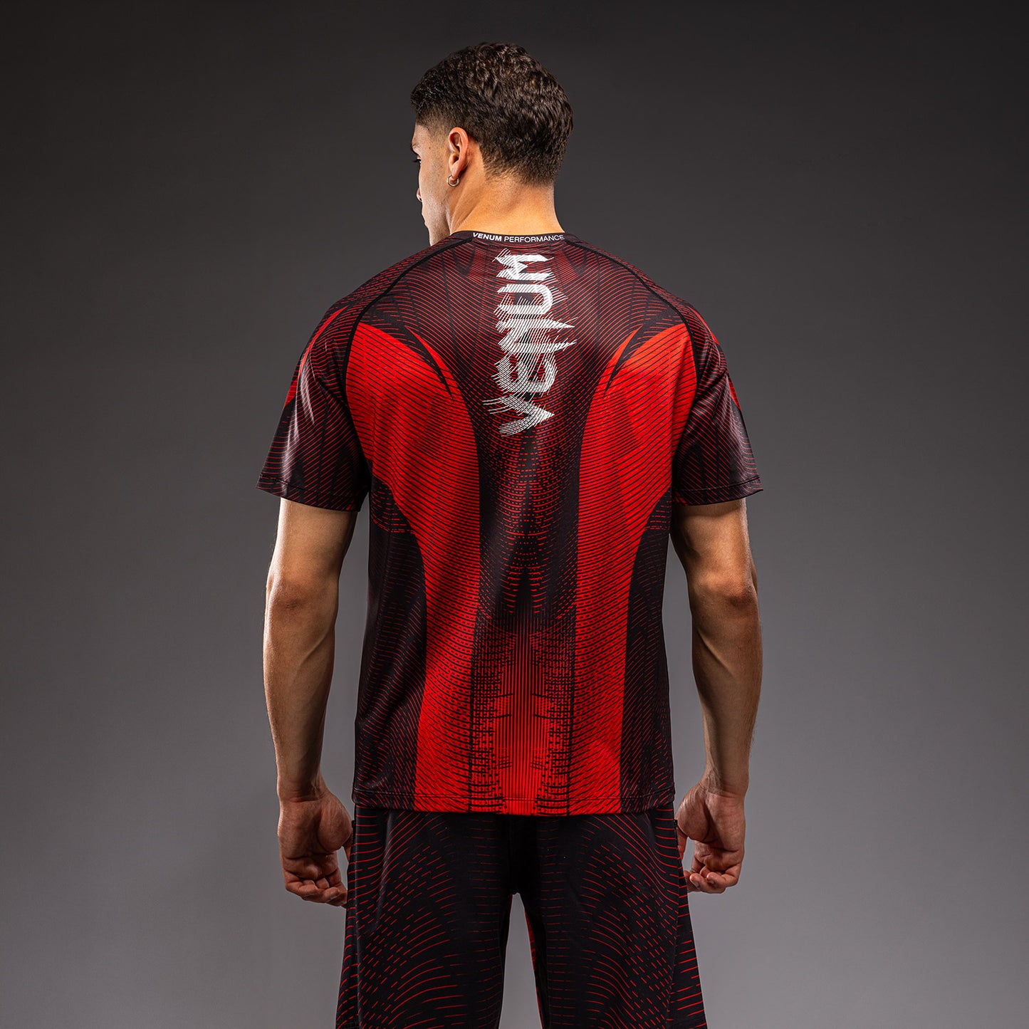 Venum Galactic 3.0 Dry Tech Camiseta - Rojo/Plata