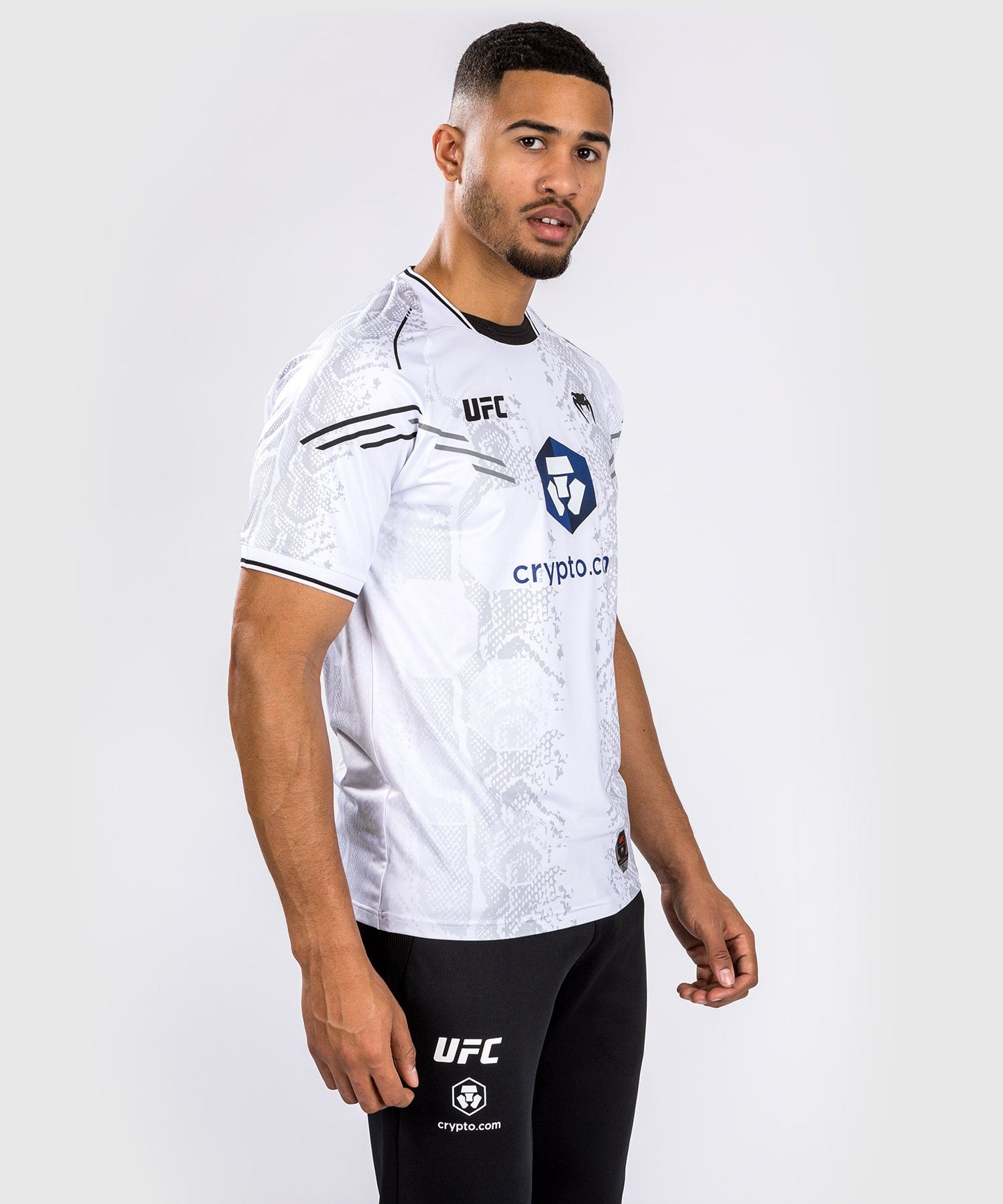 UFC Adrenaline by Venum Authentic Fight Night Camiseta Dry Tech Personalizado para Hombre - Blanco