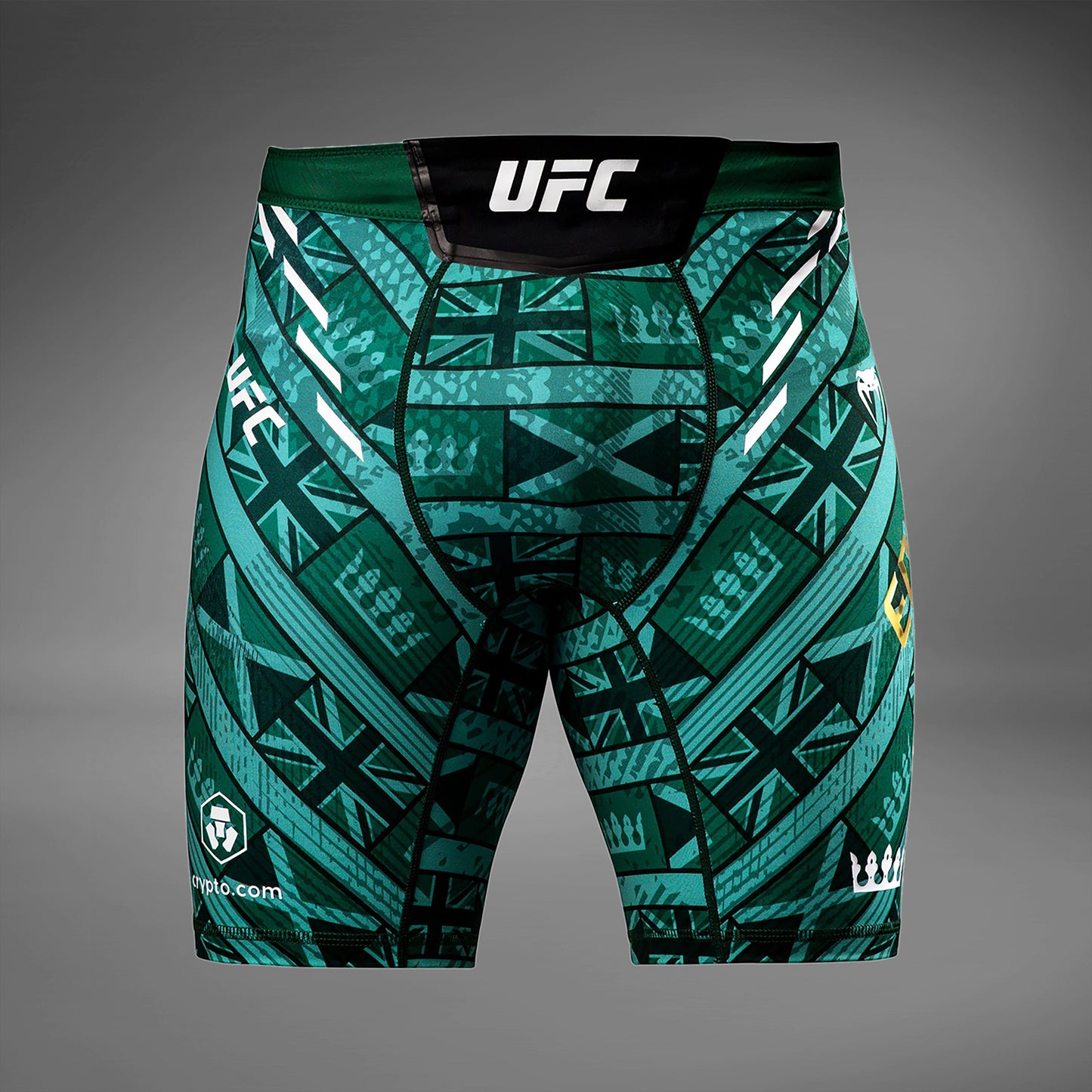 UFC Unrivaled by Venum Leon Edwards Pantalones Vale Tudo para Hombres - Verde