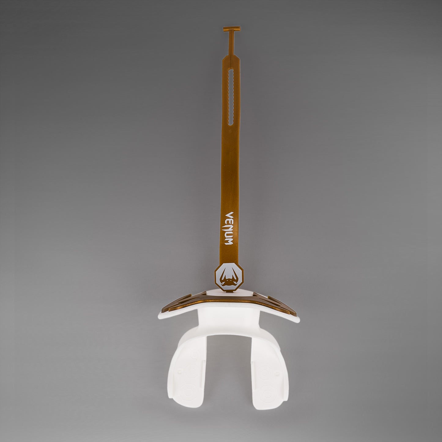 Venum Elite Protector Bucal Edición Logo - Blanco/Dorado
