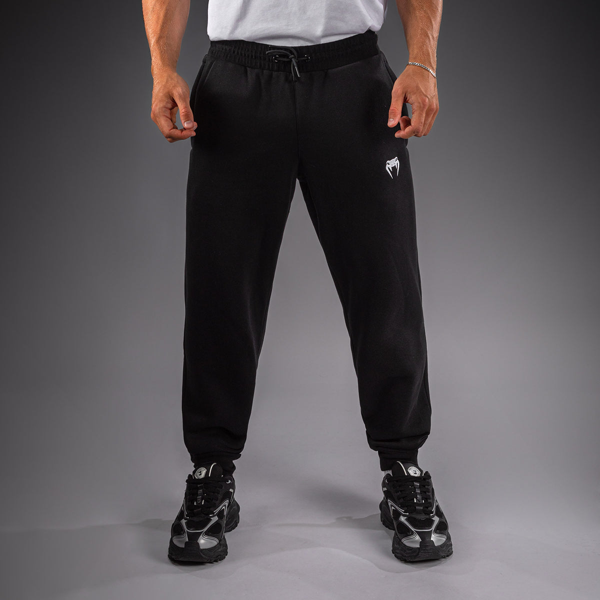 Venum Attack Fleece & Weave Pantalón de chándal - Negro