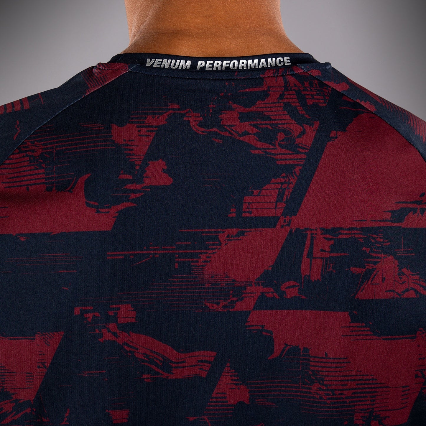 UFC Zenith by Venum Authentic Fight Week Camiseta de manga corta Performance Hombre - Azul marino/Burdeos/Plateado