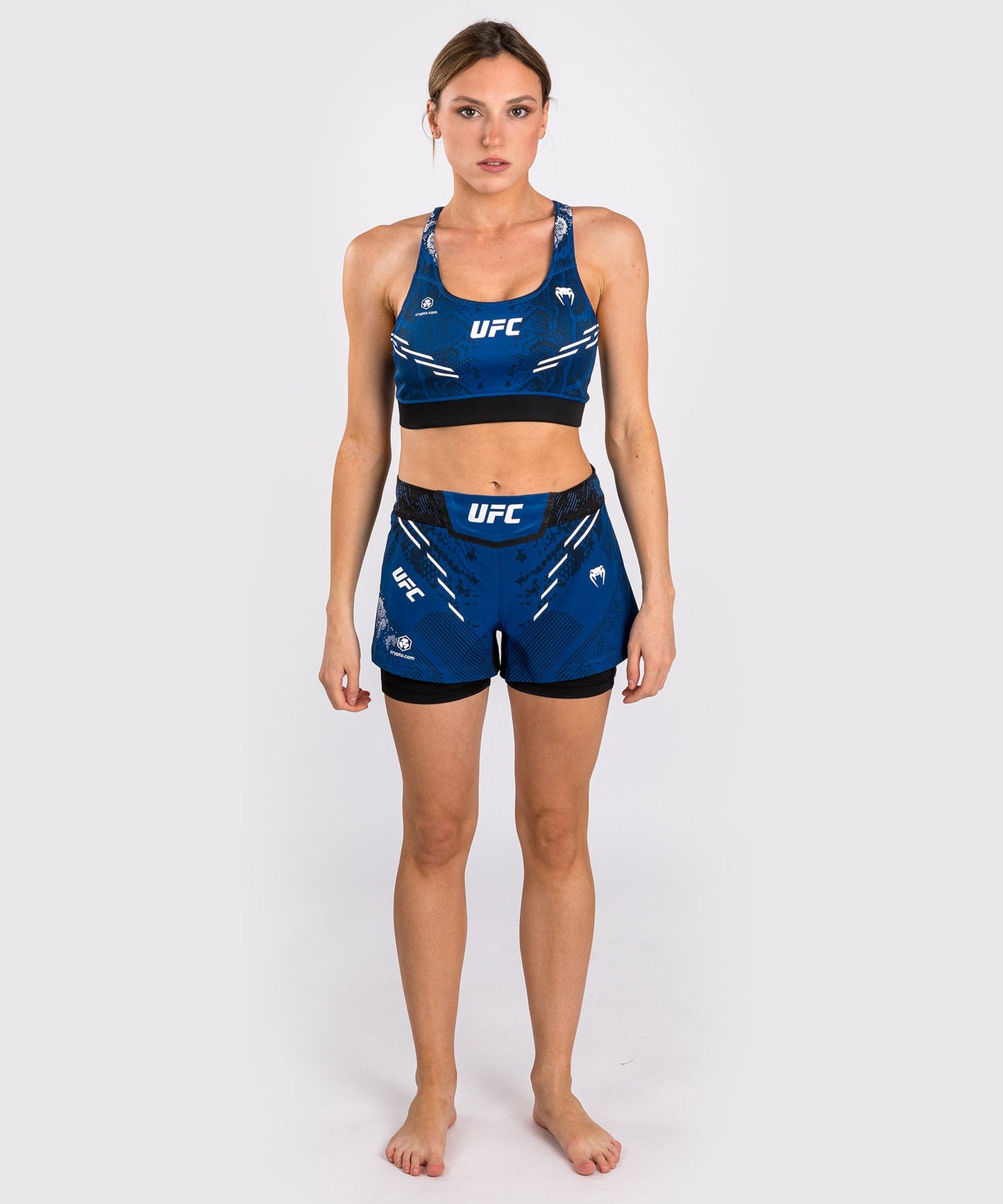 UFC Adrenaline by Venum Authentic Fight Night Sujetador deportivo para Mujer - Azul