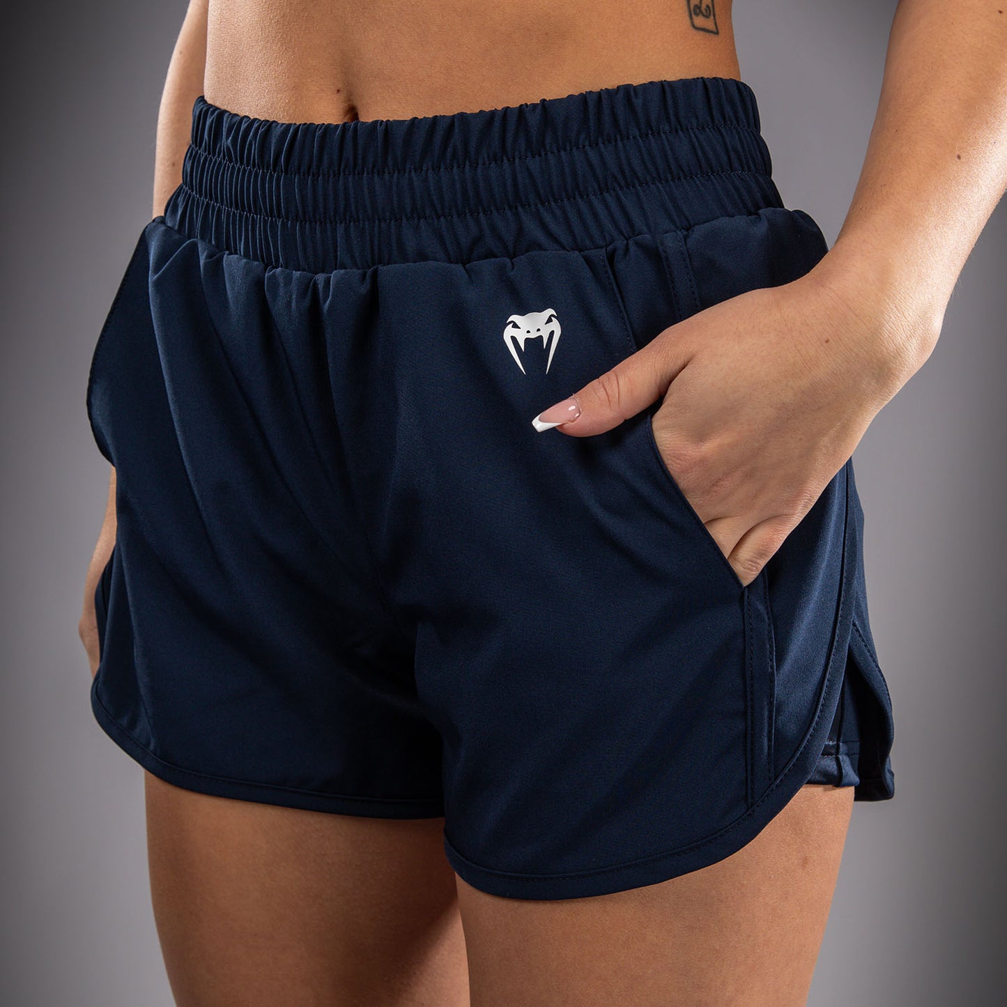 Venum Sculpt Shape Short de Entrenamiento Para Mujer - Azul Marino
