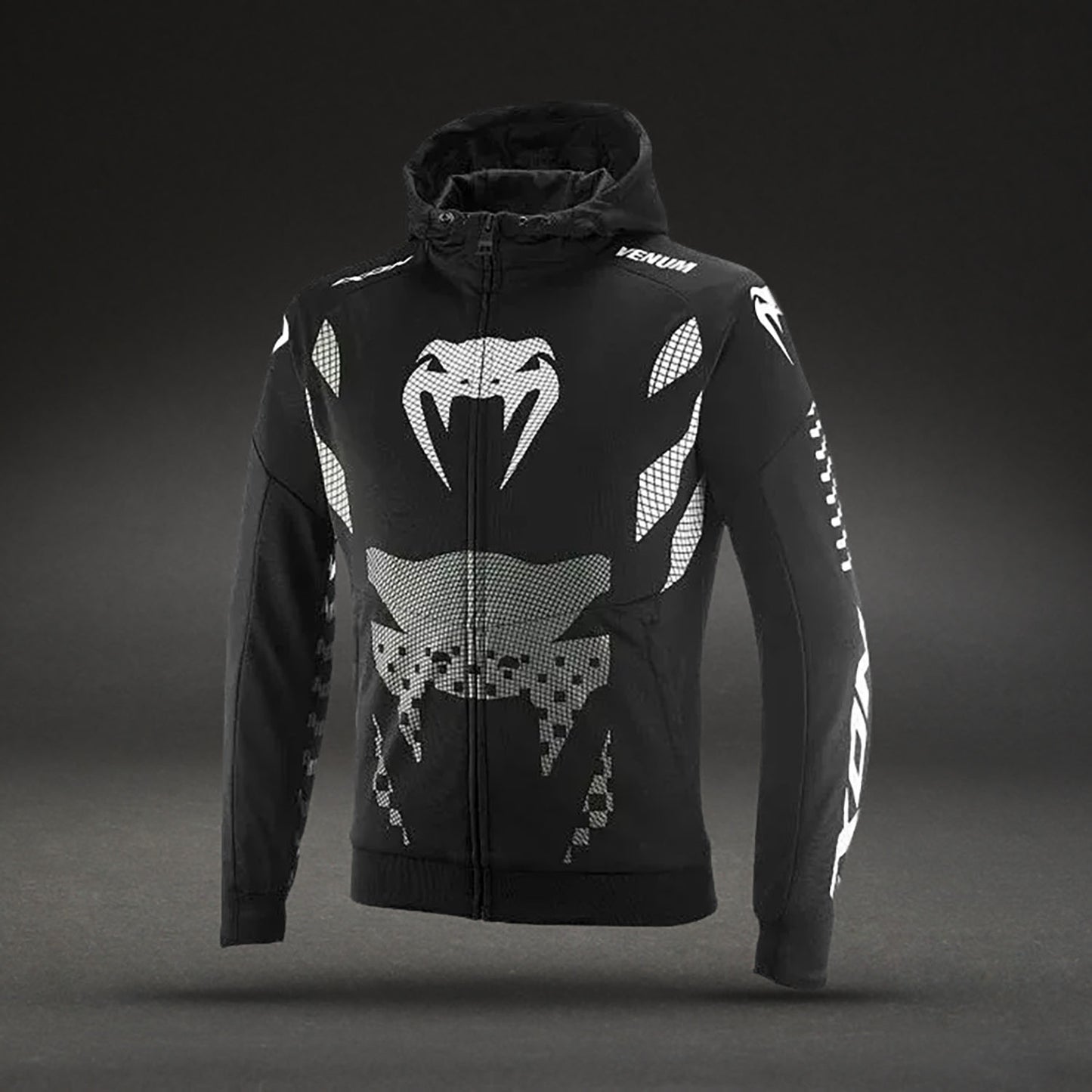 Venum x Ixon Chaqueta Motociclista Touch-R – Negro/Blanco