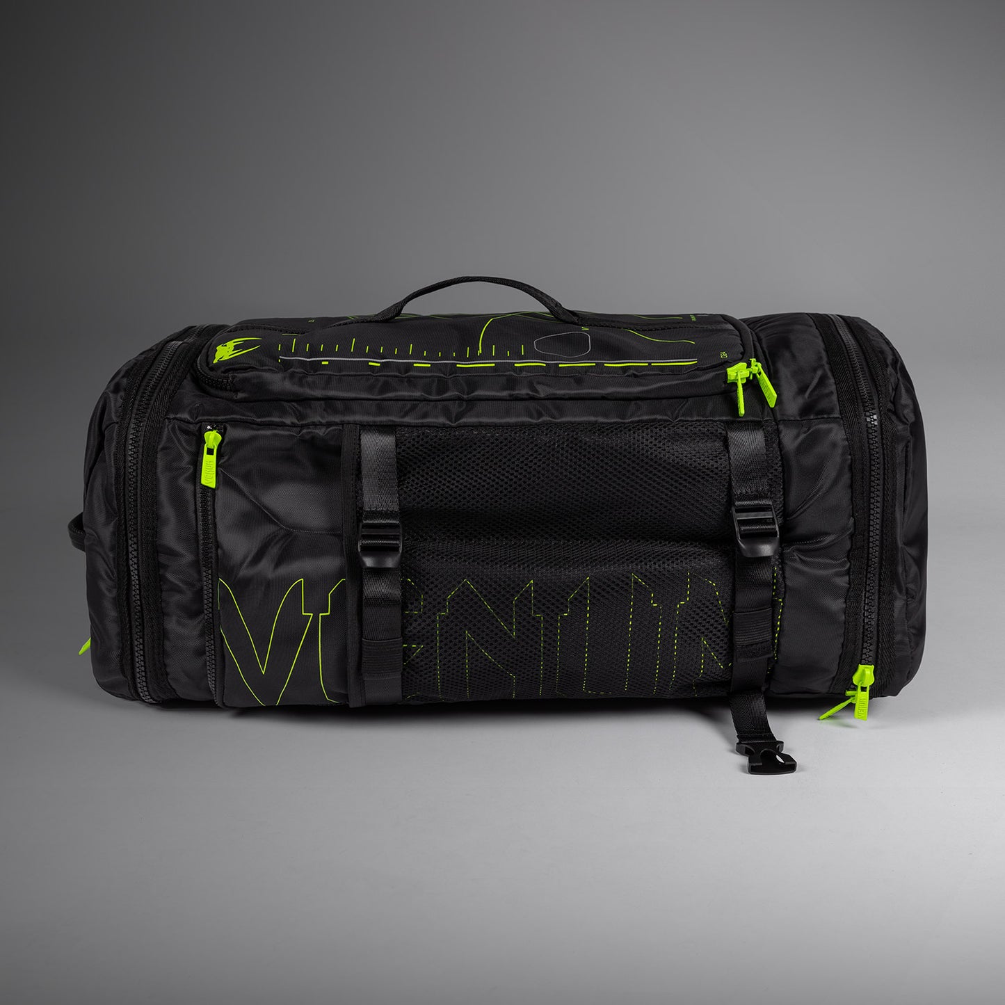 Venum Training Camp 4.0 Bolsa de deporte - Negro/Verde neón
