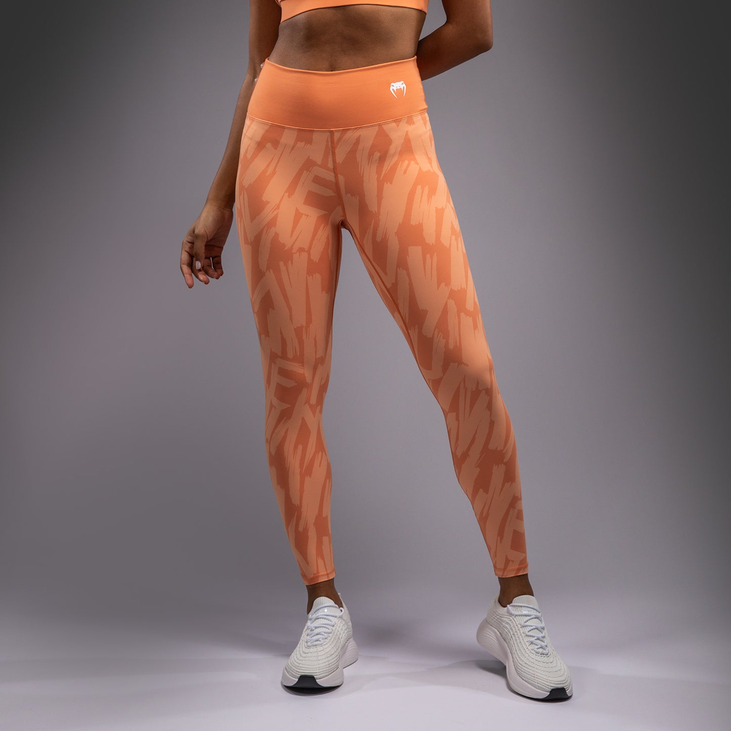 Venum Graffiti Leggings de Largo Completo para Mujer - Albaricoque Terciopelo