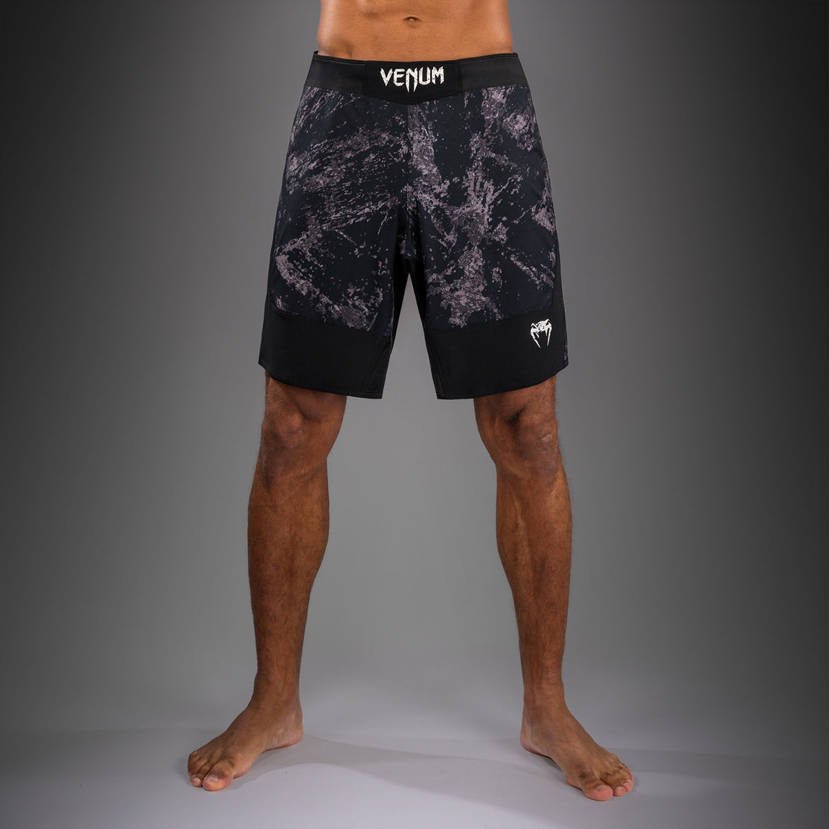 Venum Rage & Workout Short de Combate - Negro/Gris