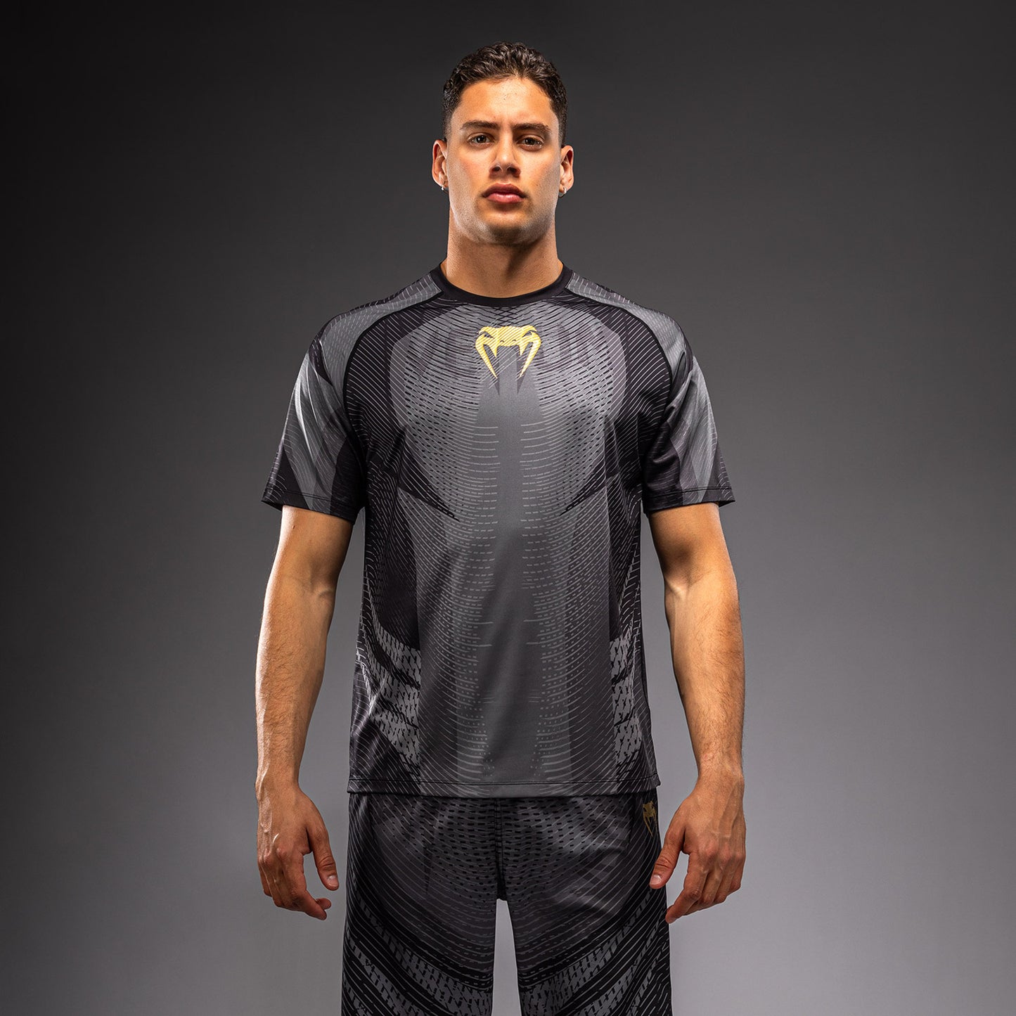 Venum Galactic 3.0 Camiseta Dry Tech - Negro/Oro