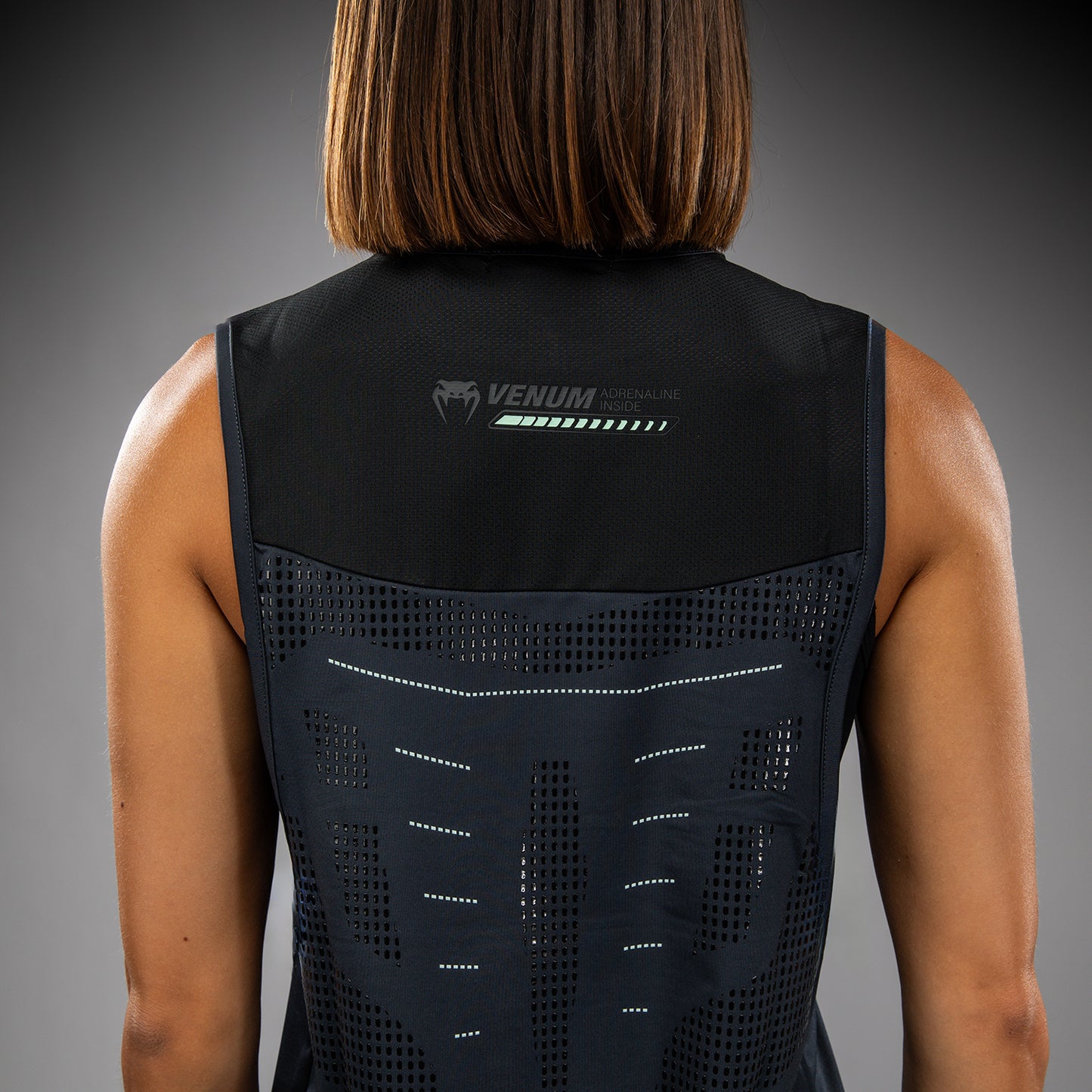 Venum Technical 3.0 Camiseta Sin Mangas Dry Tech para Mujeres - Storm Grey