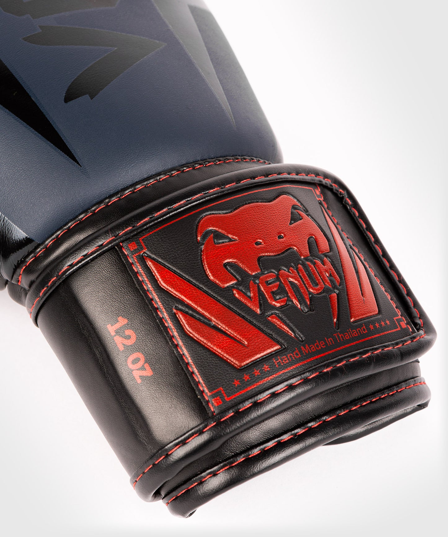 Guantes de Boxeo Venum Elite - Azul Marino/Negro-Rojo