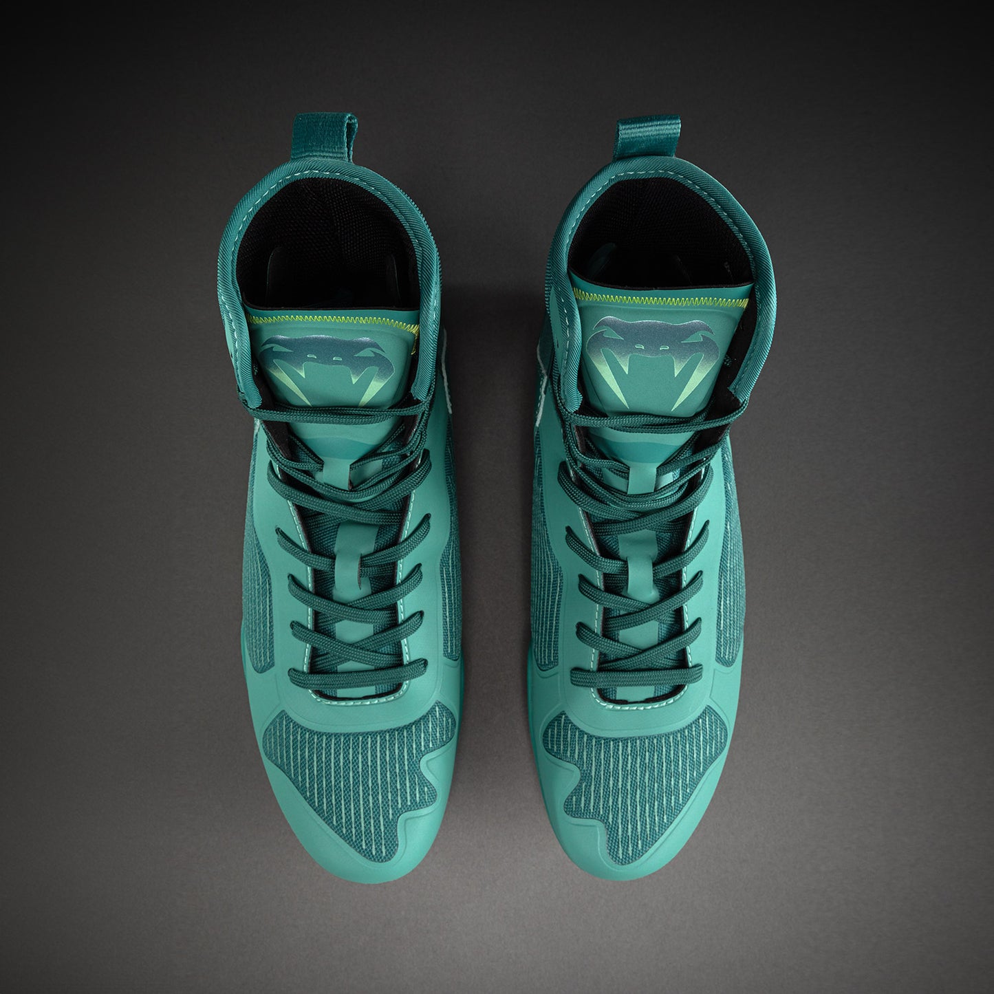 Venum Elite Neo Zapatillas de Boxeo – Verde/Amarillo Neón
