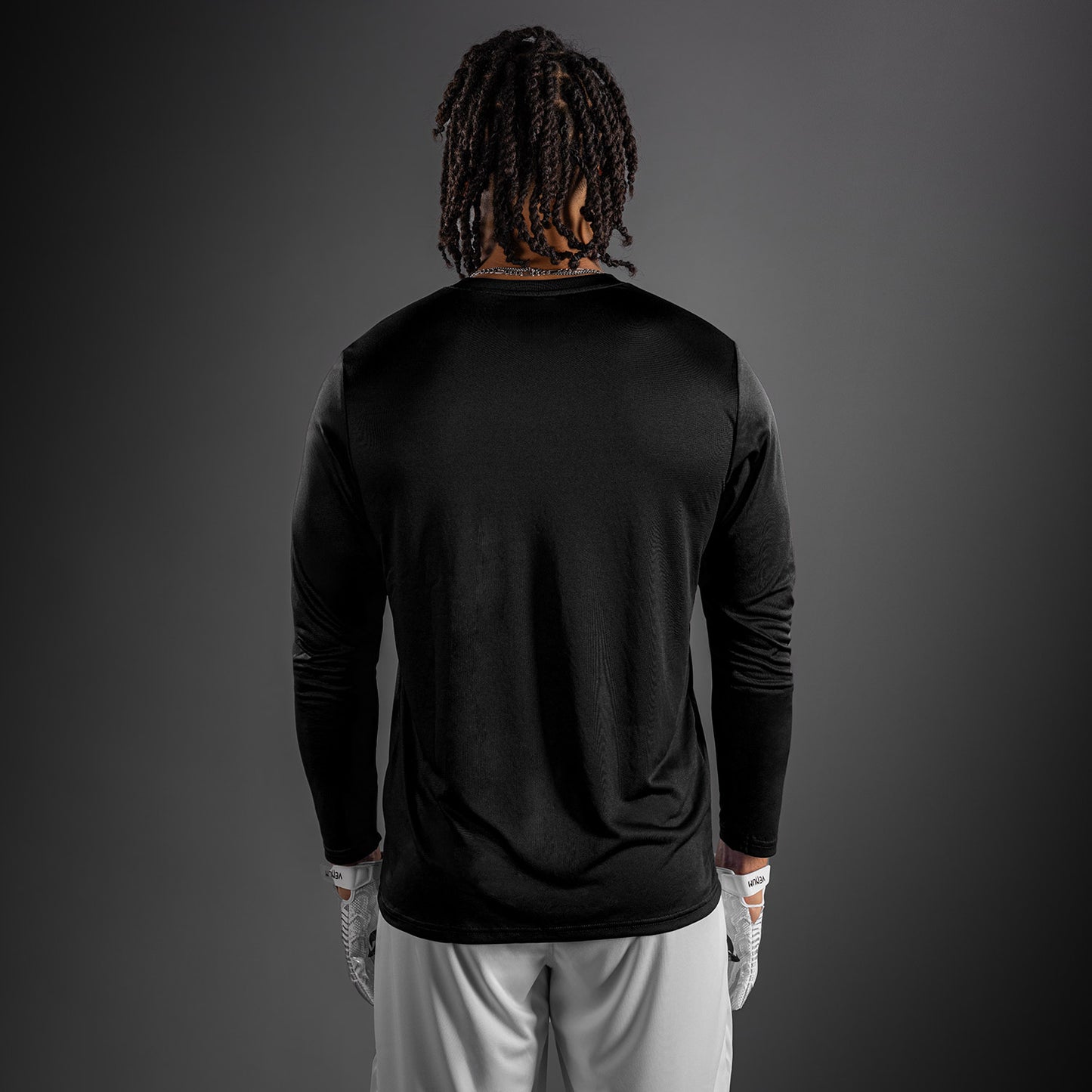 Venum Lineup Camiseta de Manga Larga - Negro/Blanco