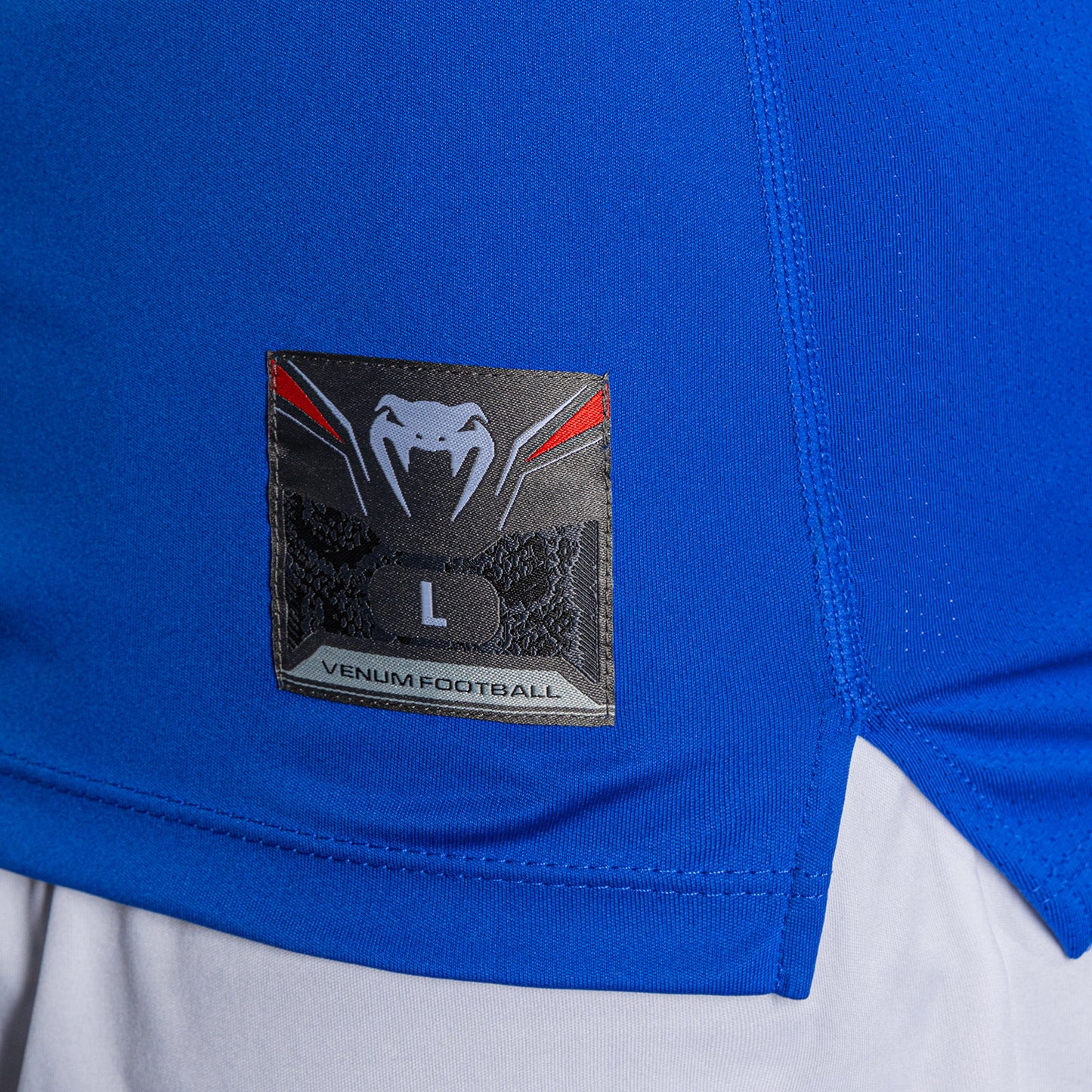 Venum Lineup Camiseta de Compresión Manga Corta - Azul Real/Blanco
