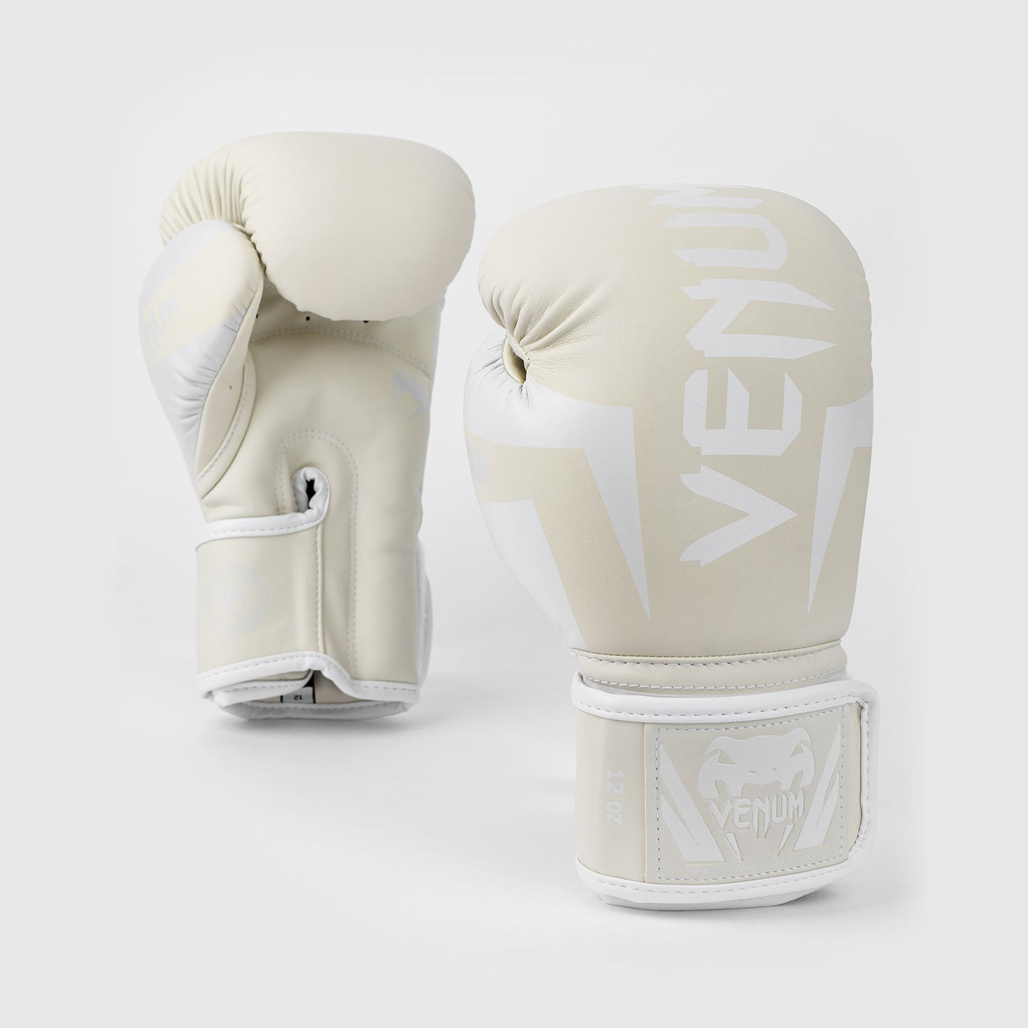 Guantes de Boxeo Venum Elite - Blanco/Marfil