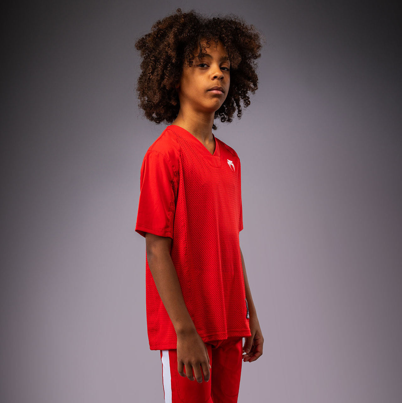 Venum Elite Football Camiseta de Fútbol Manga Corta Para Niños - Rojo