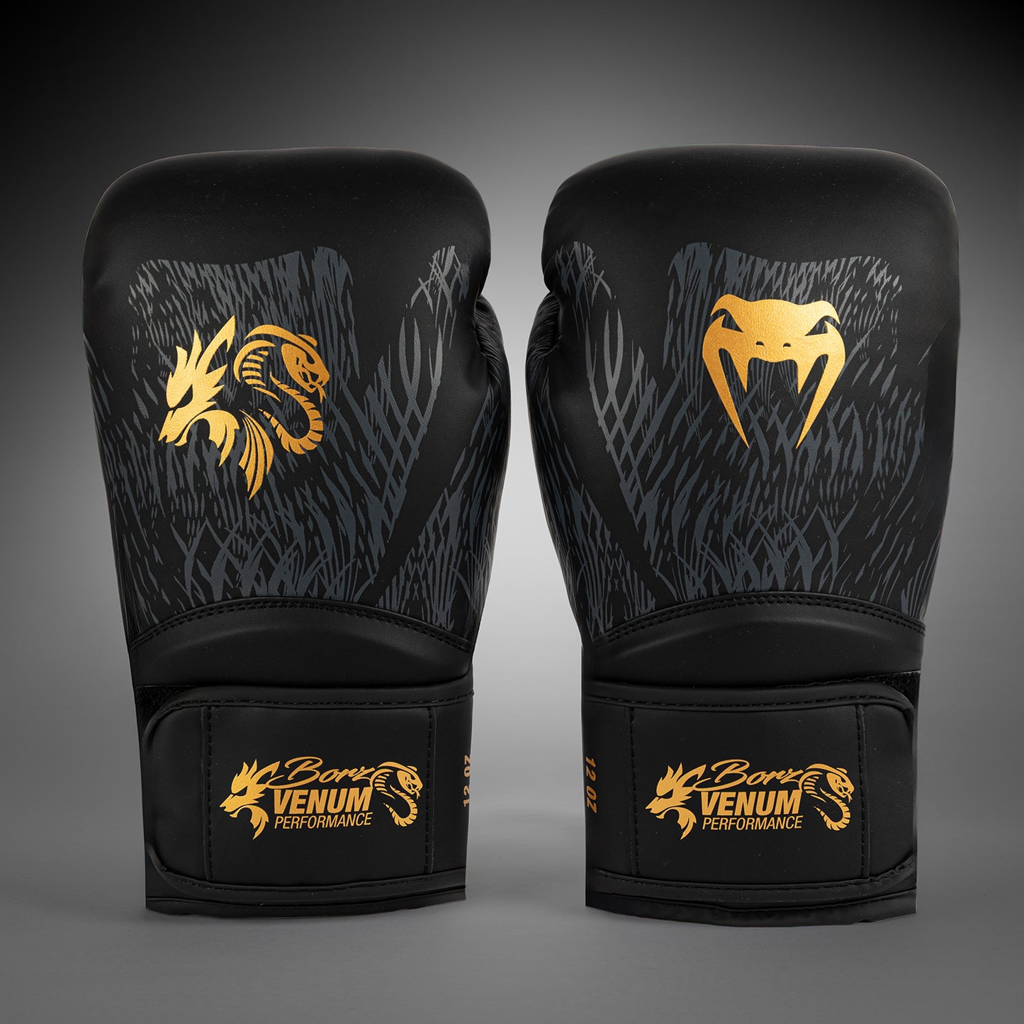 Venum x Chimaev Guantes de Boxeo  - Negro/Gris