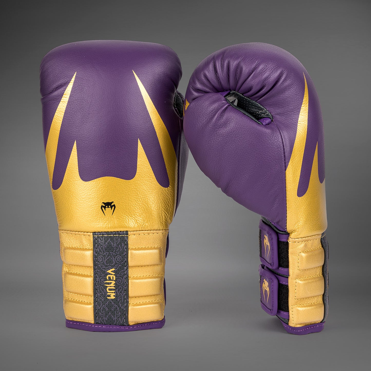 Venum Reverso Guantes de boxeo - Morado oscuro/Oro