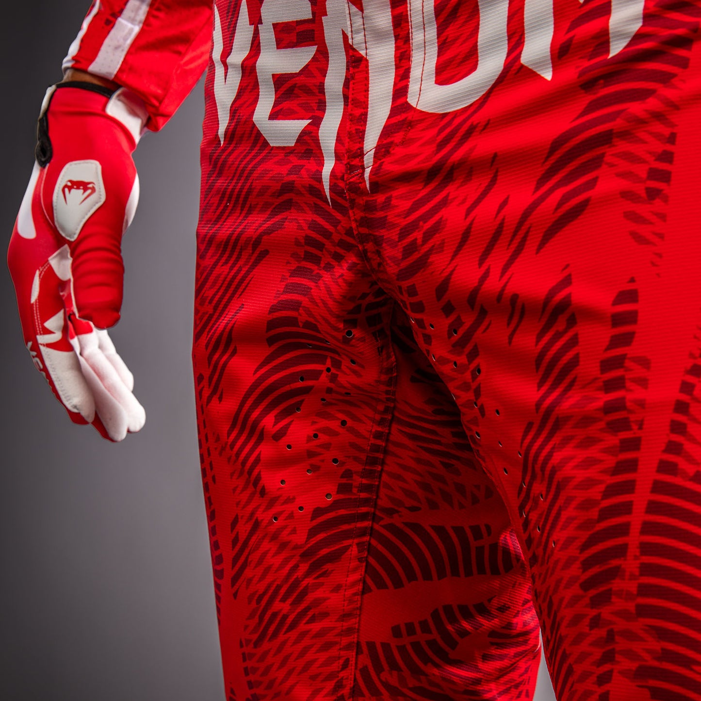 Venum MX Elite Pantalón de Motorsports - Rojo