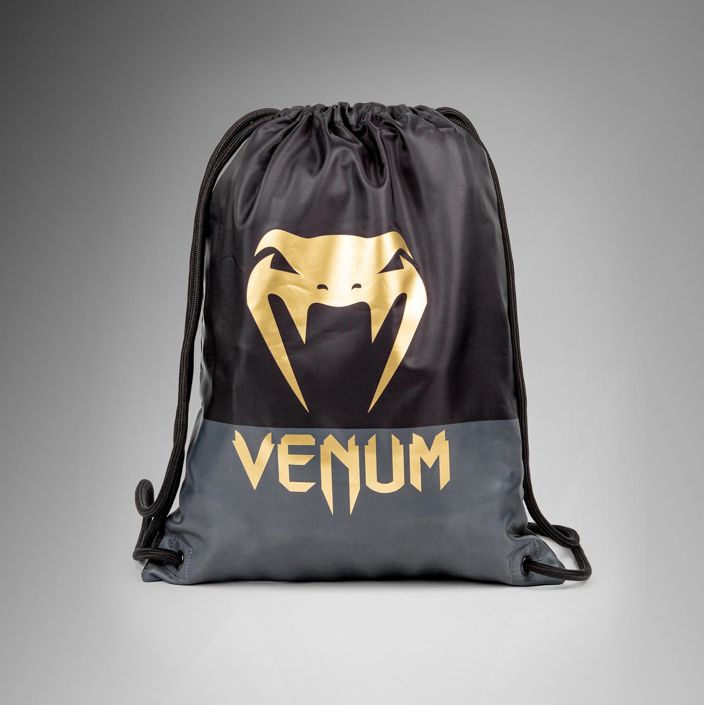 Venum Classic Bolsa de cordón - Negro/Dorado