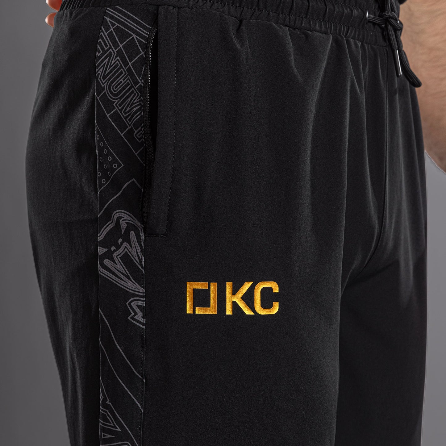 Karate Combat by Venum Pantalón Jogger – Negro/Gris