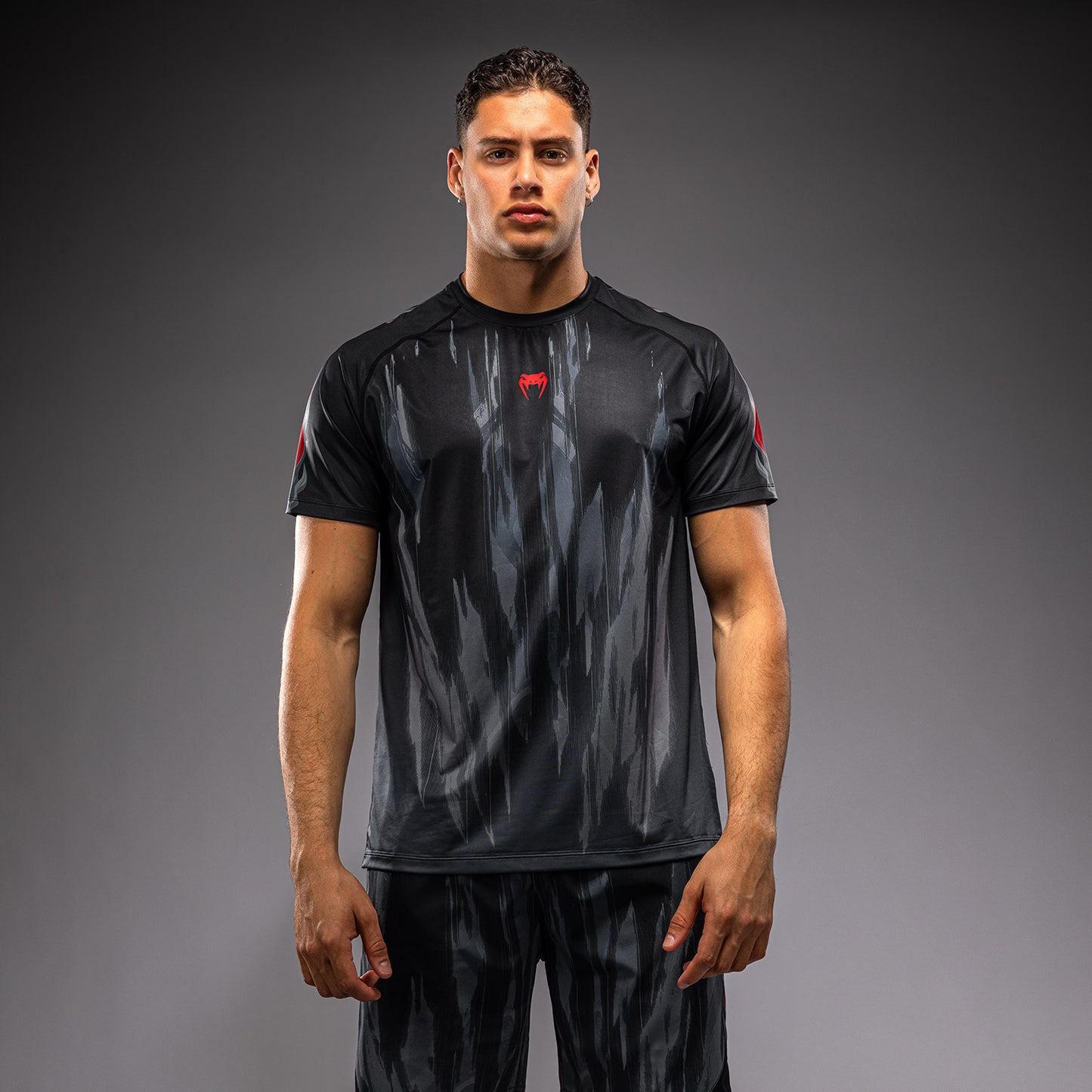 Venum Demon Camiseta Dry Tech - Negro/Gris