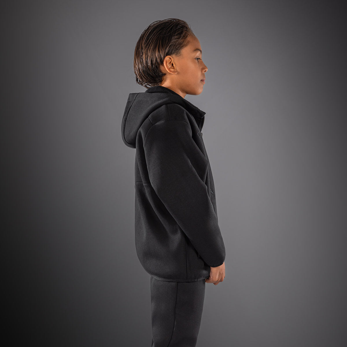 Venum Attack Fleece & Weave Chaqueta de chándal para niño - Negro