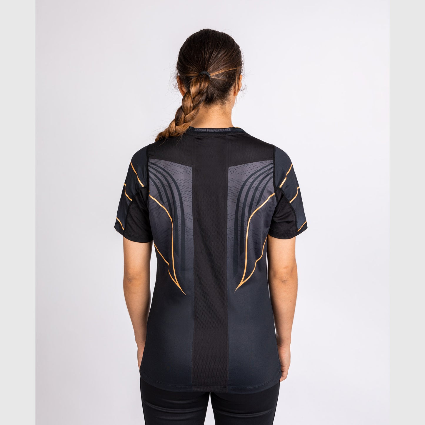 Camiseta auténtica personalizada UFC Venum Fight Night 2.0 para mujer - Campeón