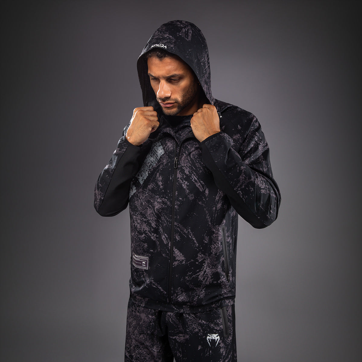 Venum Rage & Workout Chaqueta de Chándal - Negro/Gris