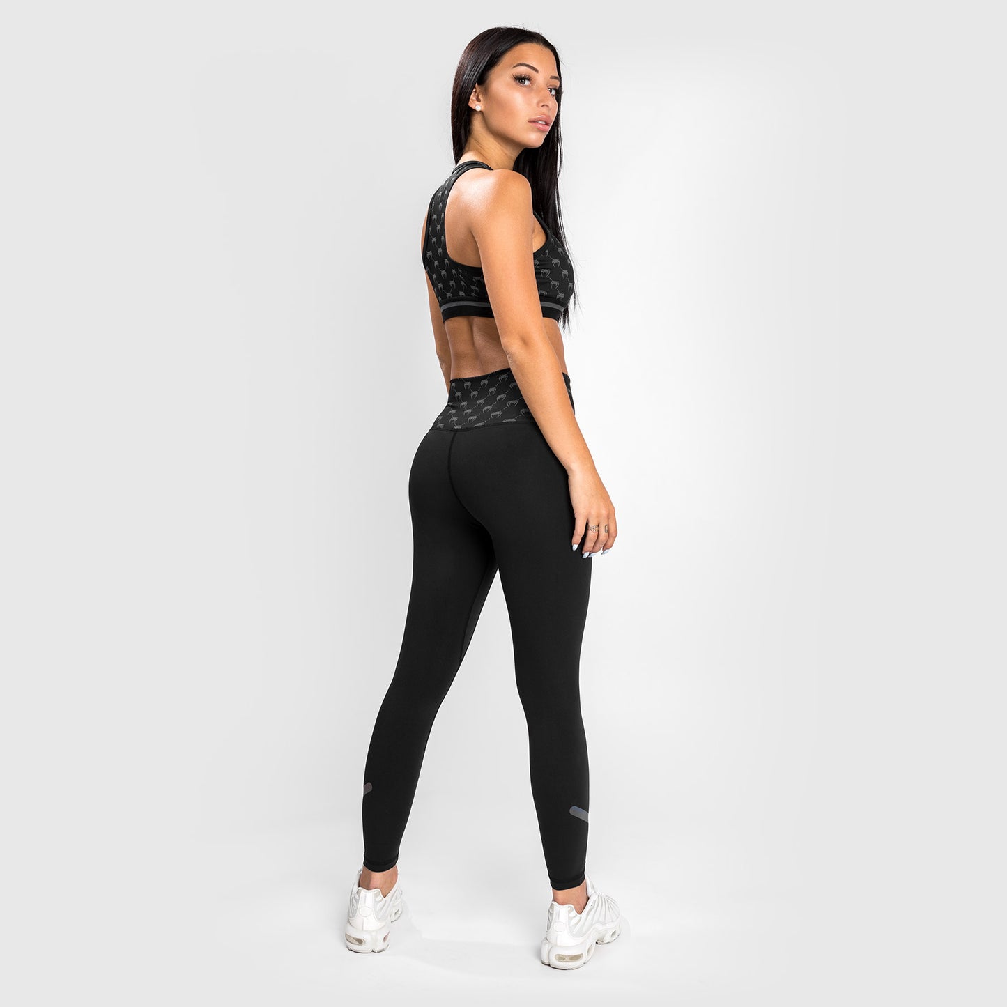 Leggings Venum Monogram 7/8 – Negro//Oro Rosa