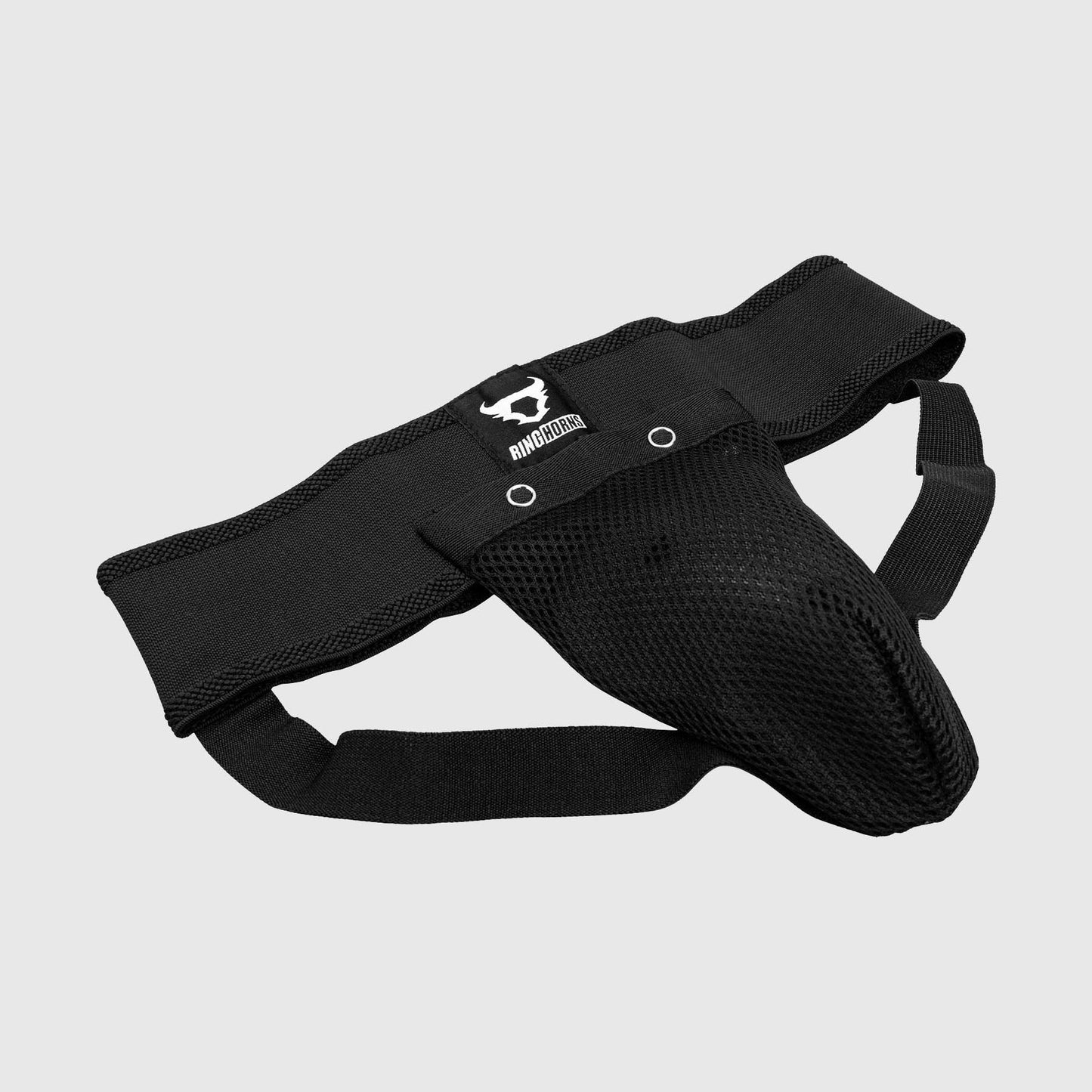Ringhorns Charger by Venum Kids Coquilla y Porta-Coquilla – Negro