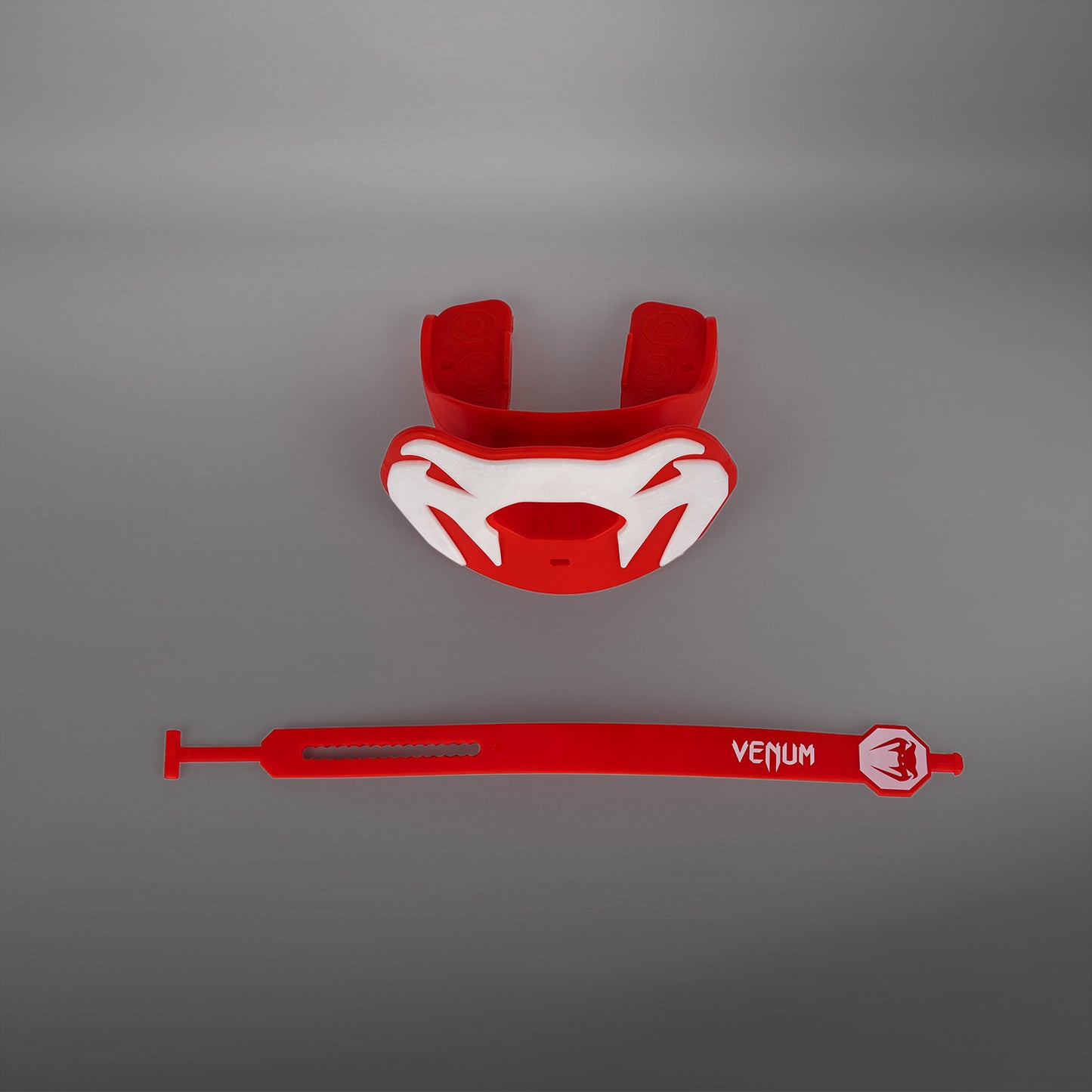 Venum Elite Protector Bucal Edición Logo  - Rojo/Blanco