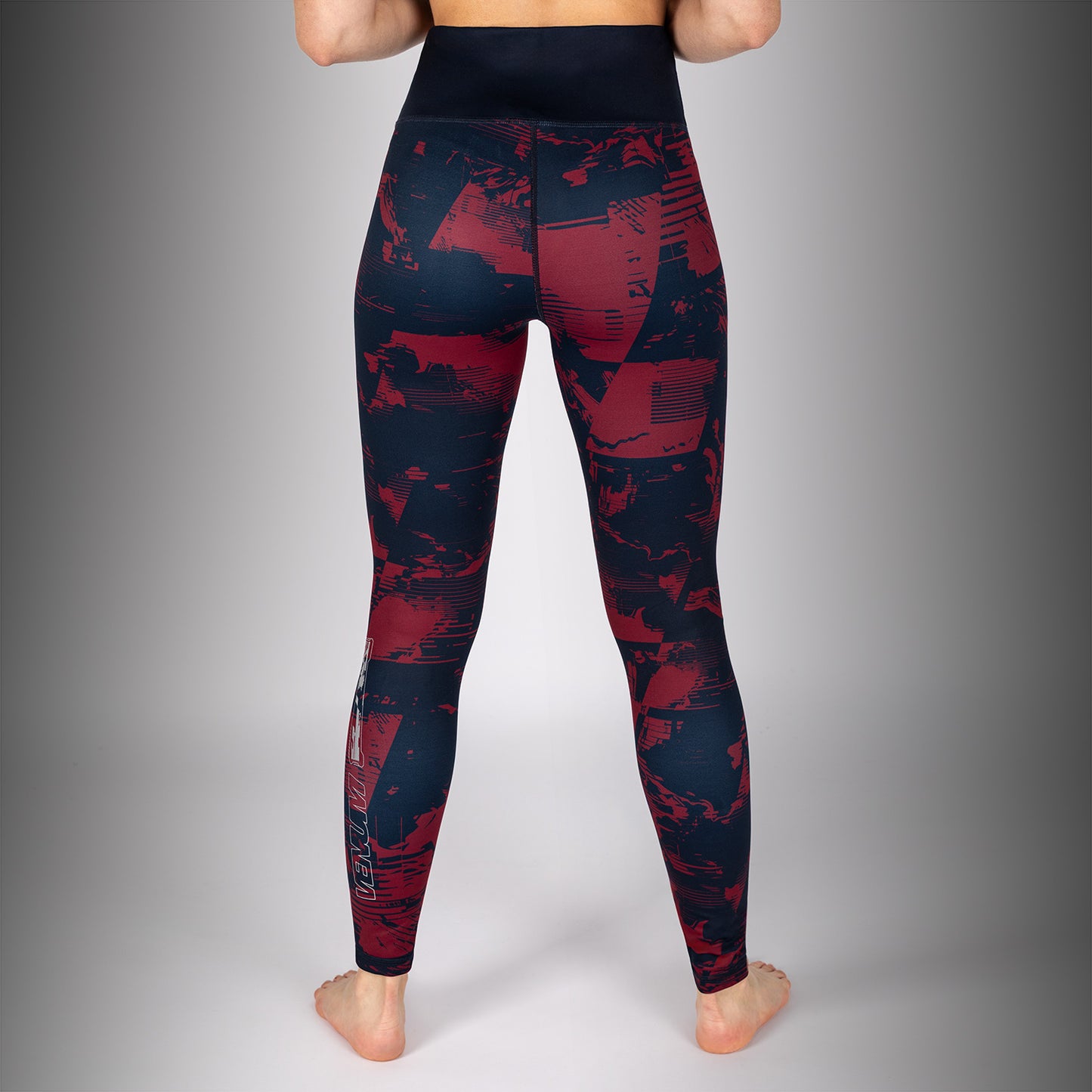 UFC Zenith by Venum Authentic Fight Week Legging Mujer - Azul marino/Burdeos/Plat