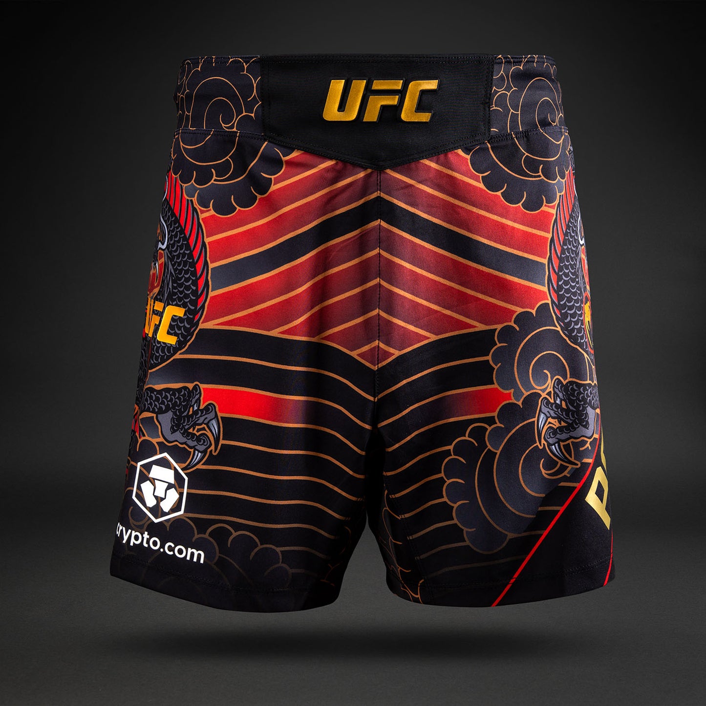 UFC Unrivaled by Venum Pantalón corto de lucha Alexandre Pantoja para hombre - Rojo