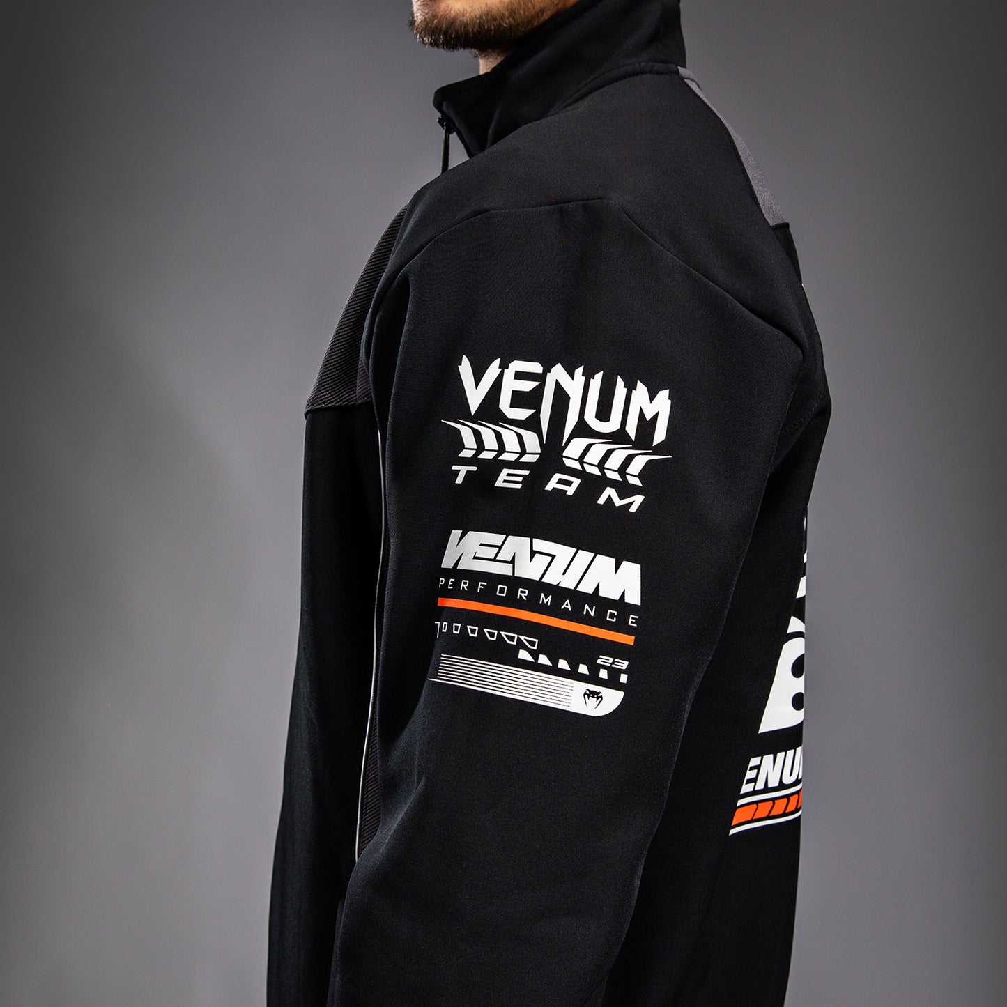Venum Motorsport Chaqueta Softshell - Negro Profundo