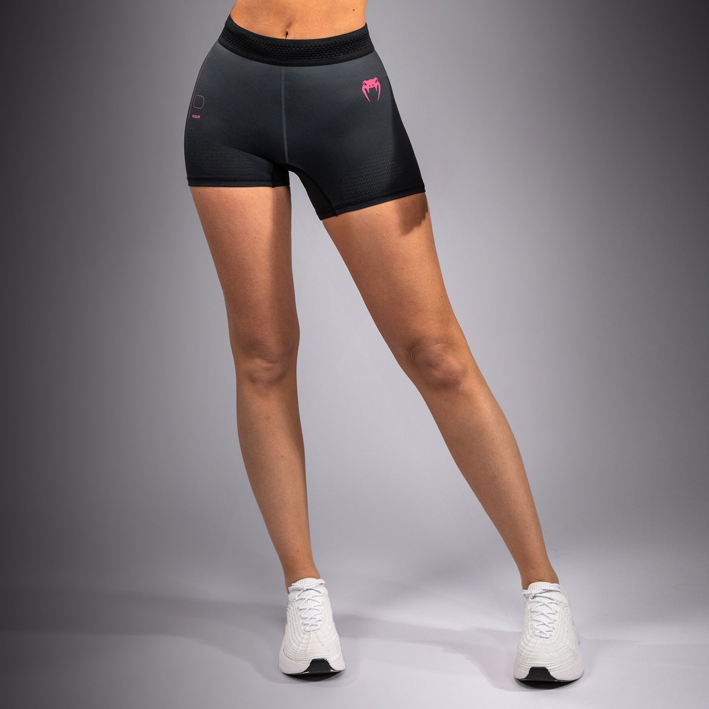 Venum Tactical XT Short Vale Tudo Mujer - Negro/Gris Tormenta