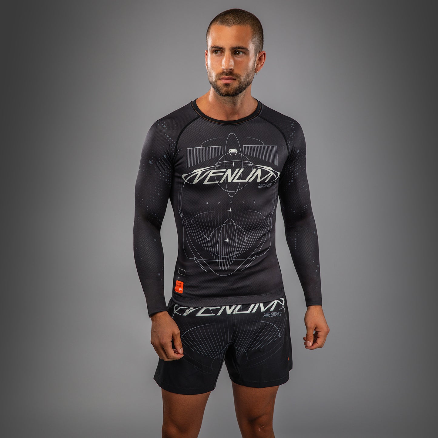 Venum Eclipse Rashguard Manga Larga – Negro/Marfil