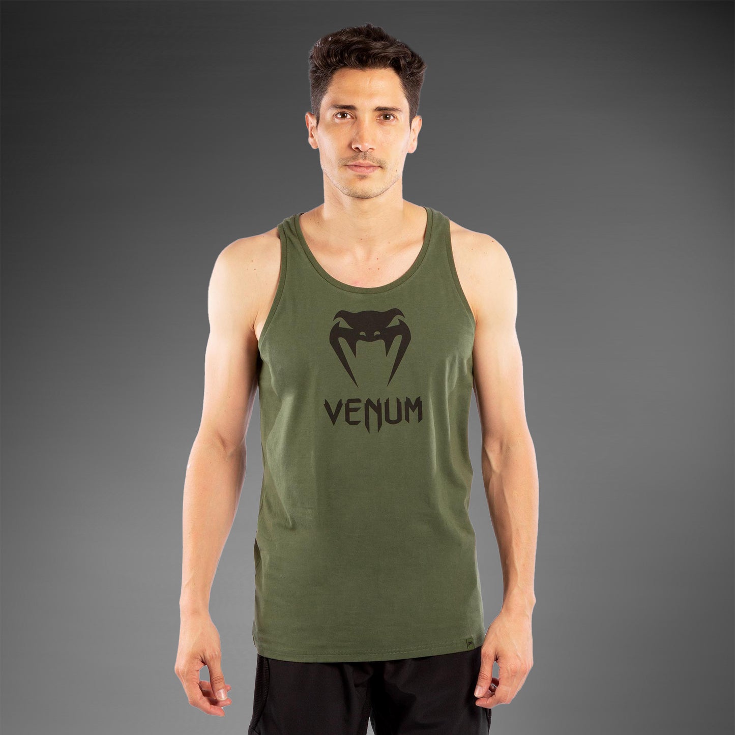 Camiseta sin mangas Venum Classic - Caqui