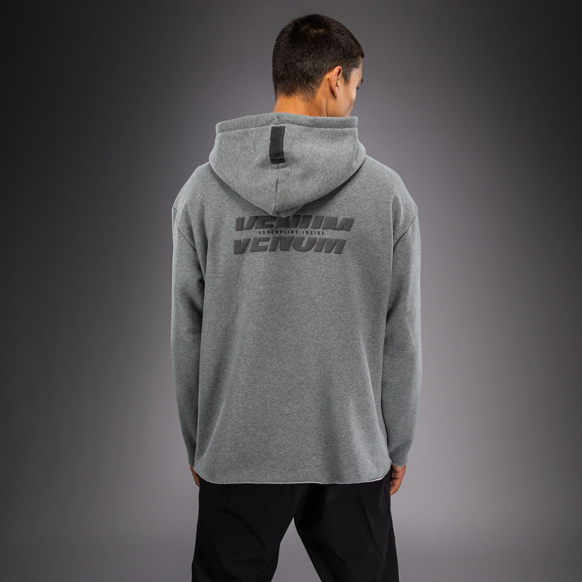 Venum Divide Winter Sudadera con Capucha - Gris Jaspeado