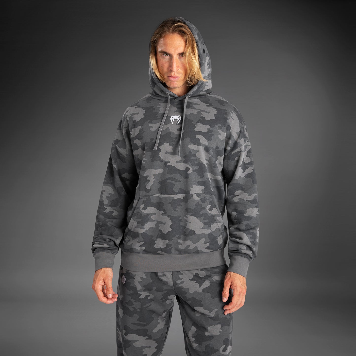 Venum Vortex XL Sudadera Con Capucha para Hombre - Camuflaje Antracita