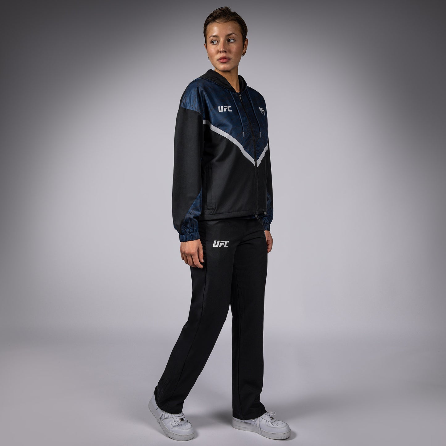 UFC Fusion by Venum Fight Week Sudadera con Cremallera para Mujer - Azul oceánico