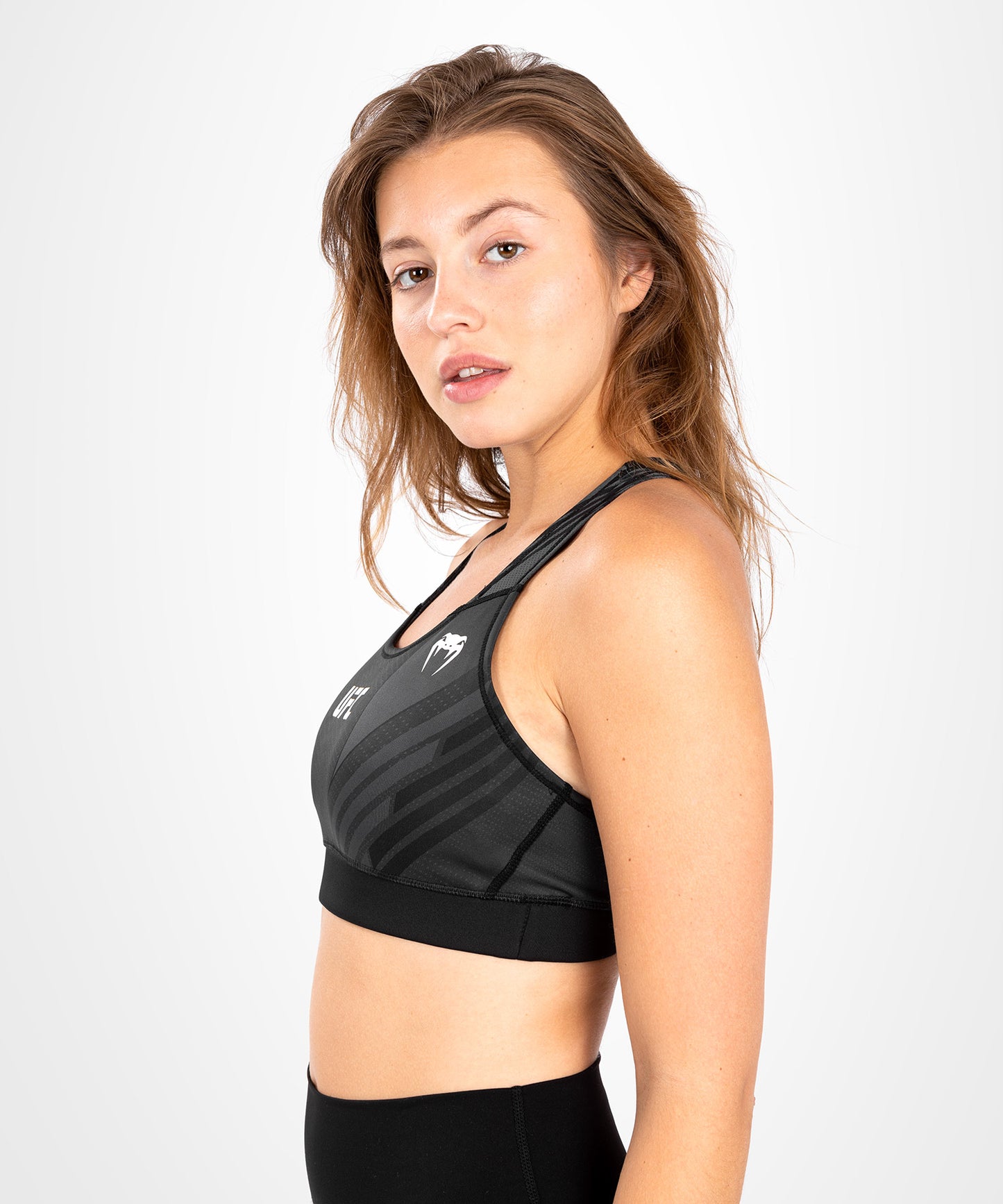 Sujetador Deportivo Para Mujer UFC Venum Authentic Fight Night 1.0  - Negro