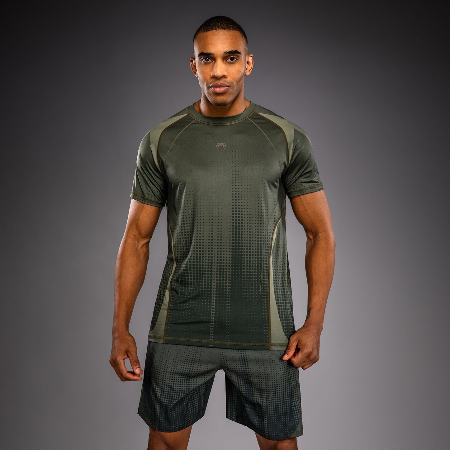 Venum Stealth Dry Tech Camiseta Dry Tech – Caqui/Verde Oscuro