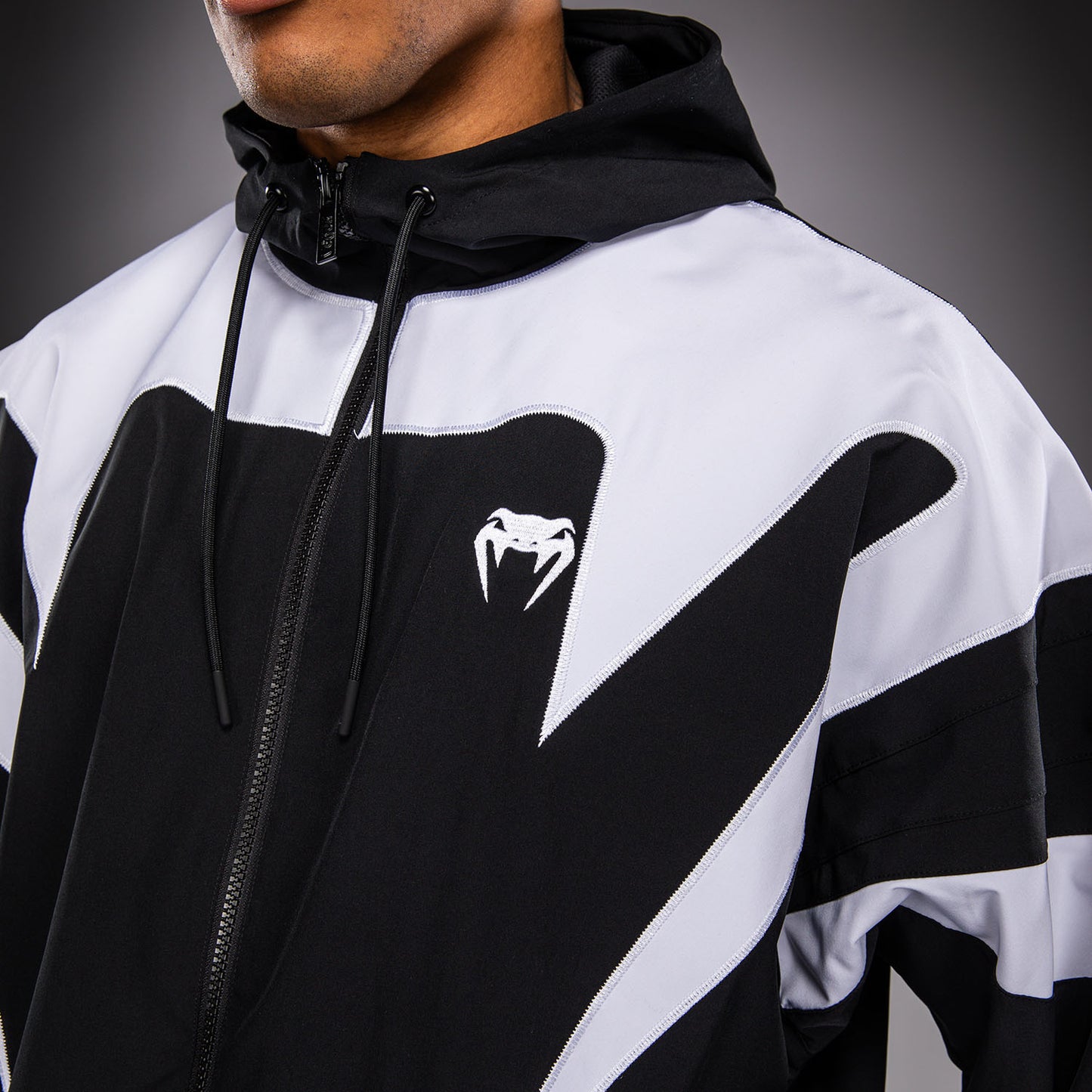 Venum Attack 90 Chaqueta de Chándal – Blanco/Negro