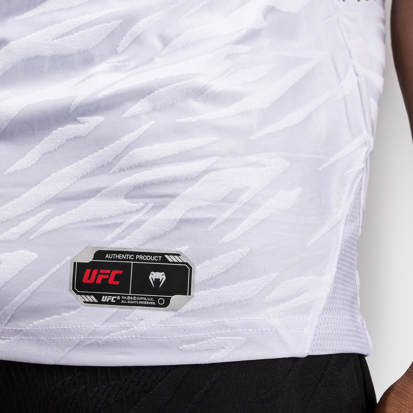 UFC Fusion by Venum Personalizados Authentic Fight Night Camiseta de Salida para Hombre - Blanco